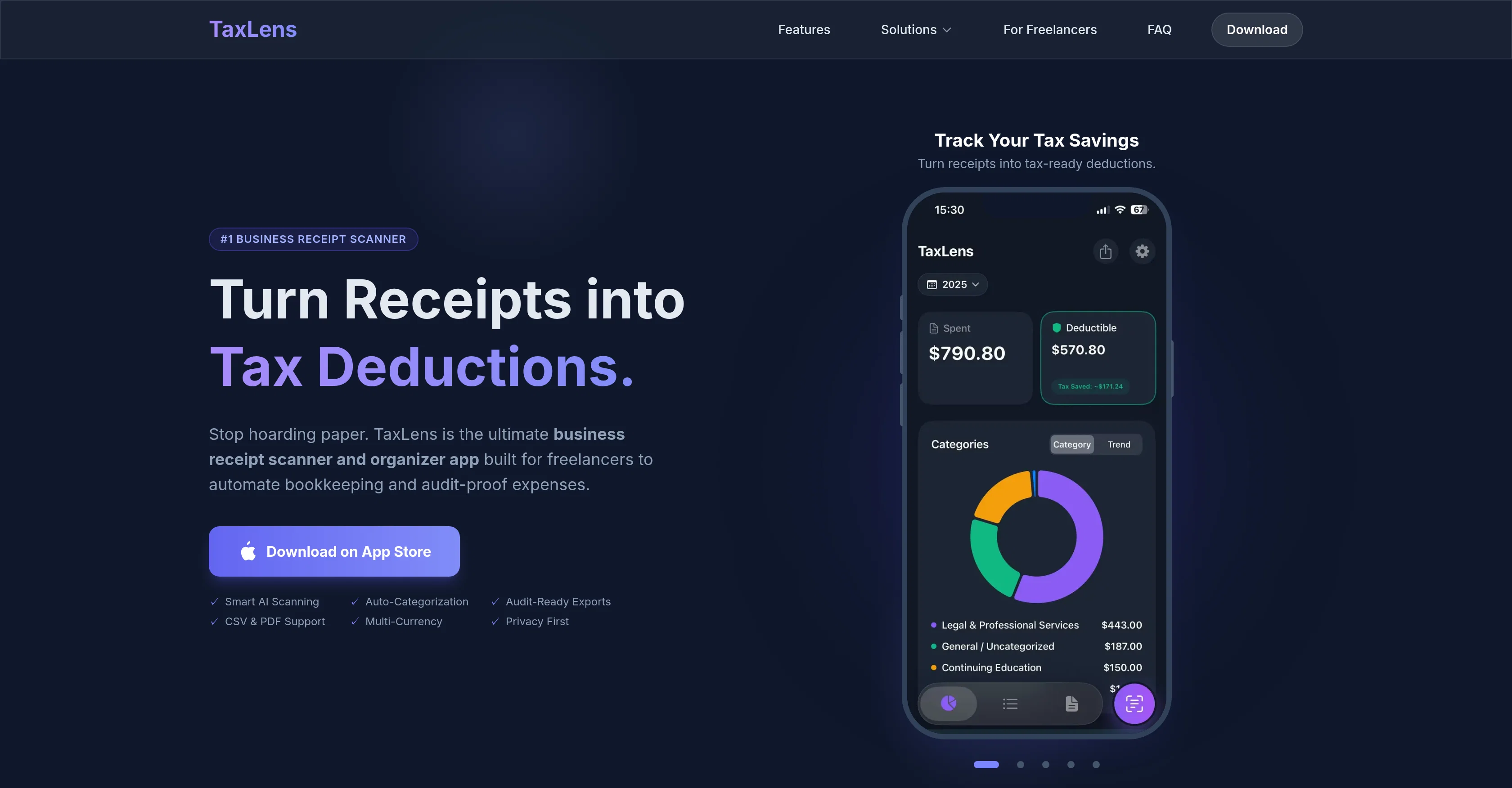 TaxLens screenshot