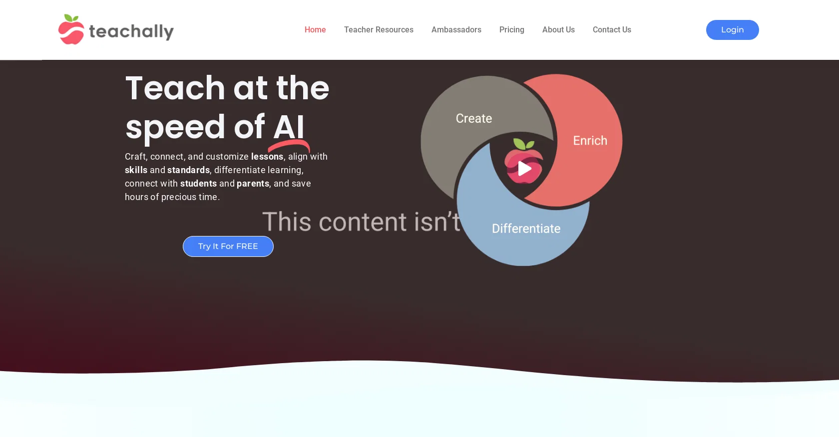 Teachally screenshot