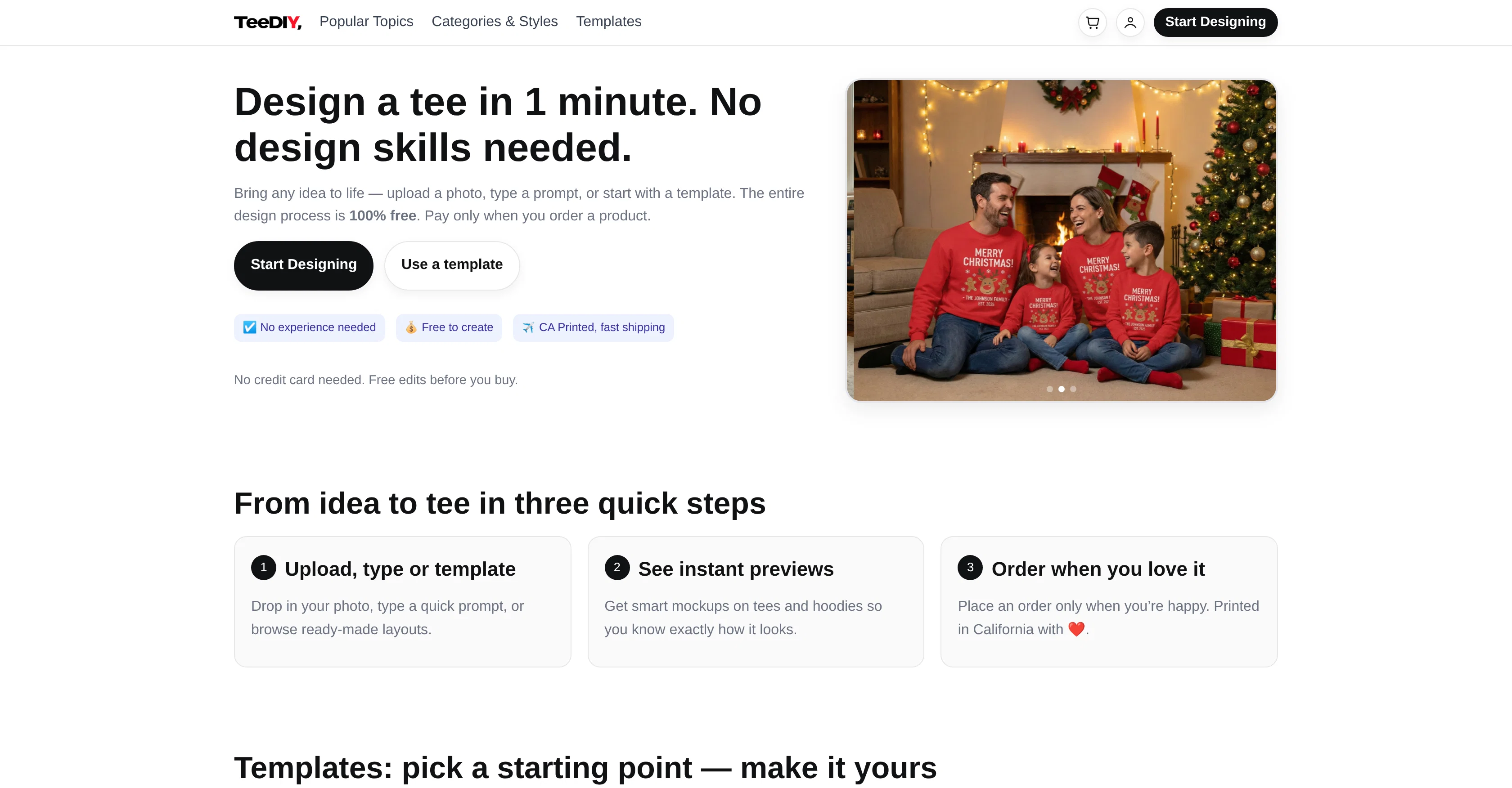 TeeDIY screenshot