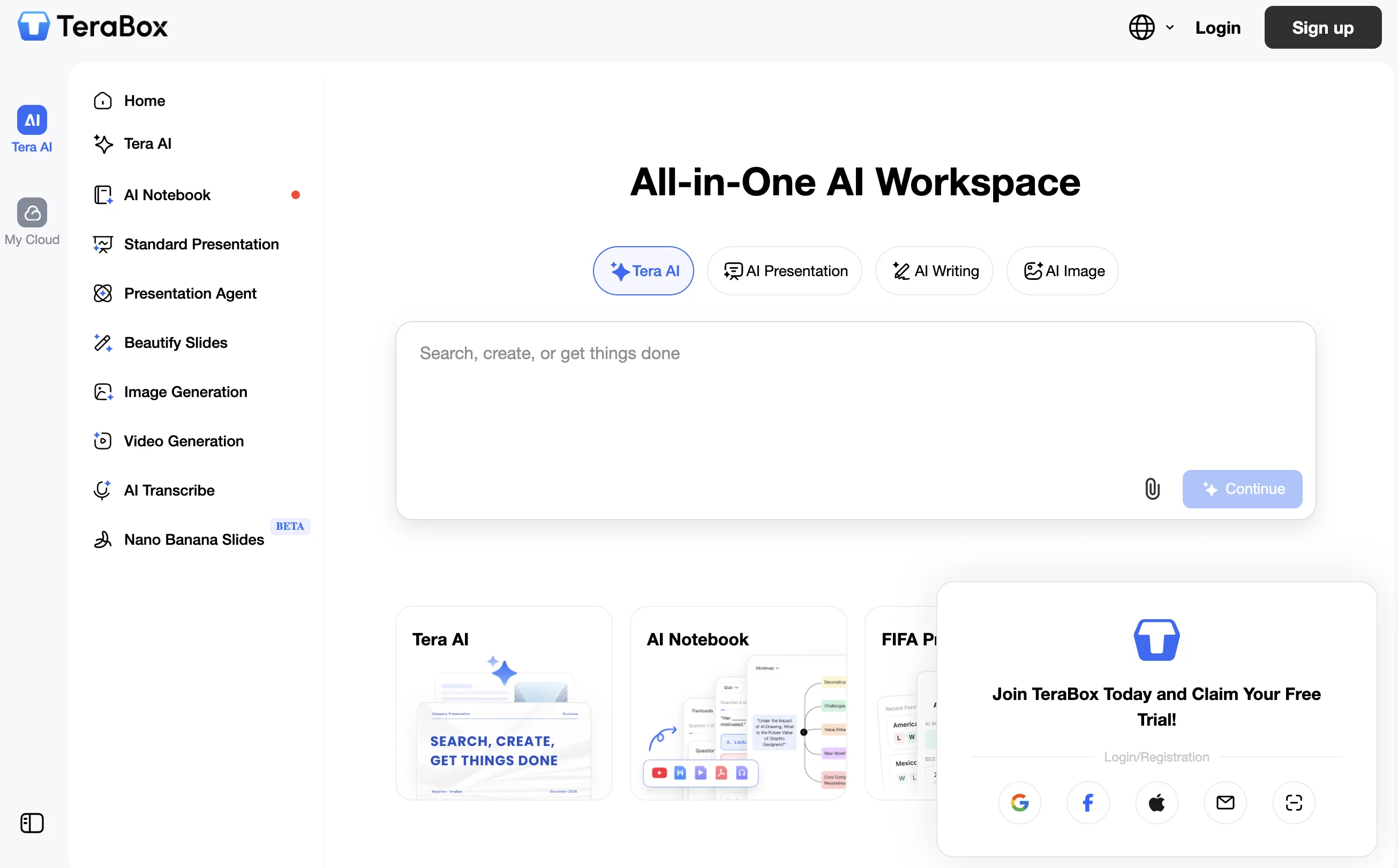 TeraBox screenshot