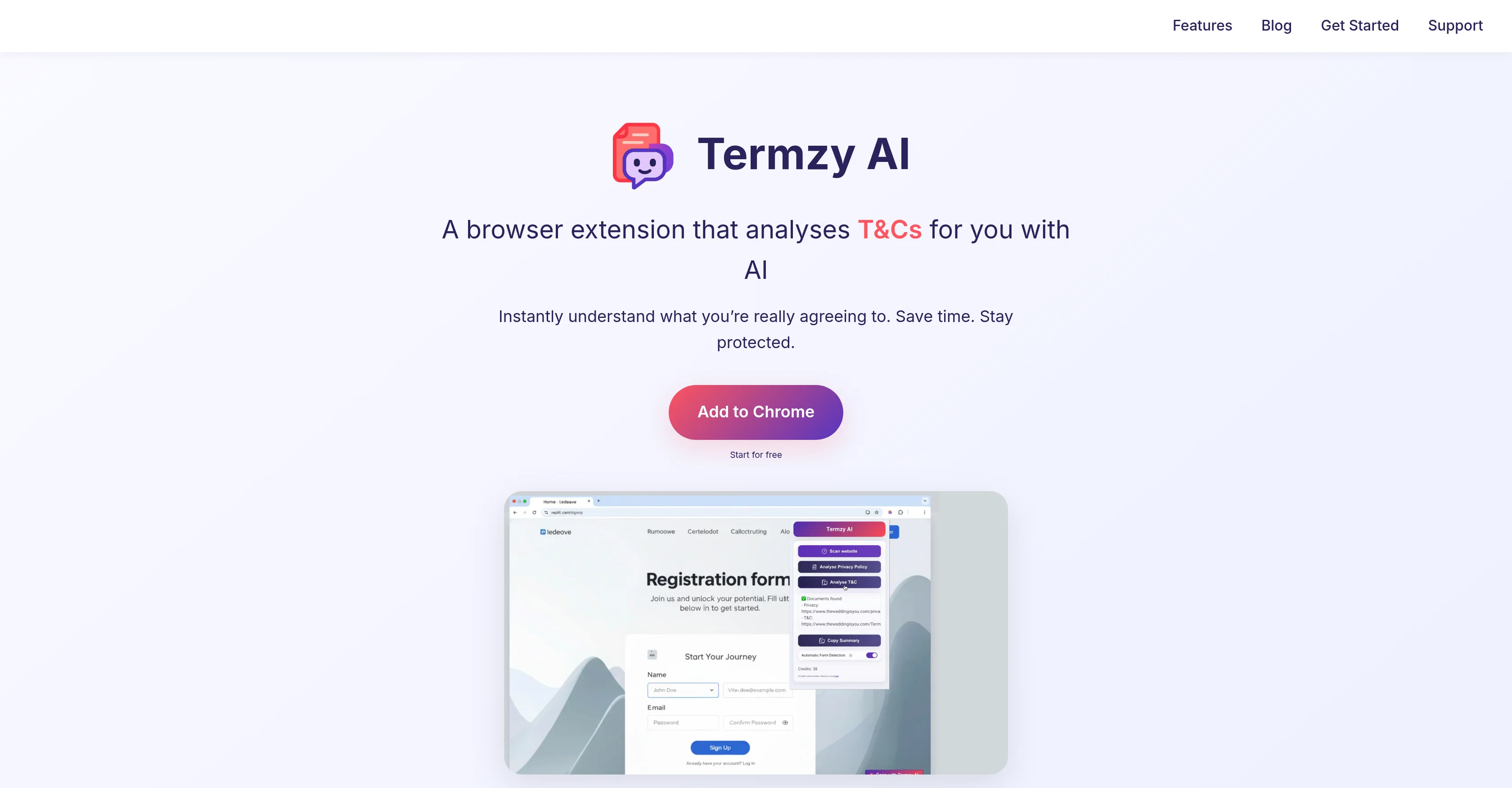 Termzy AI screenshot