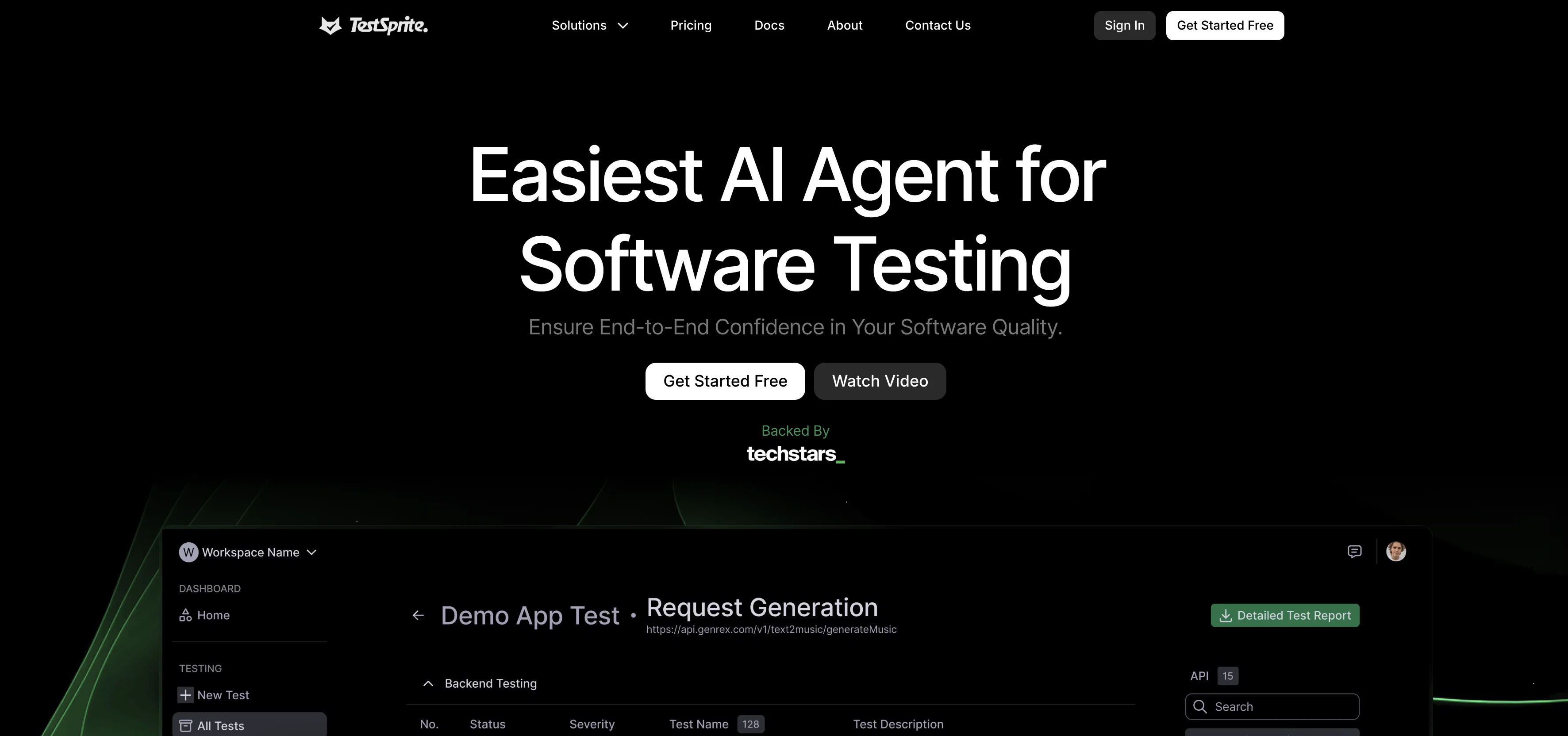 TestSpritev2 screenshot