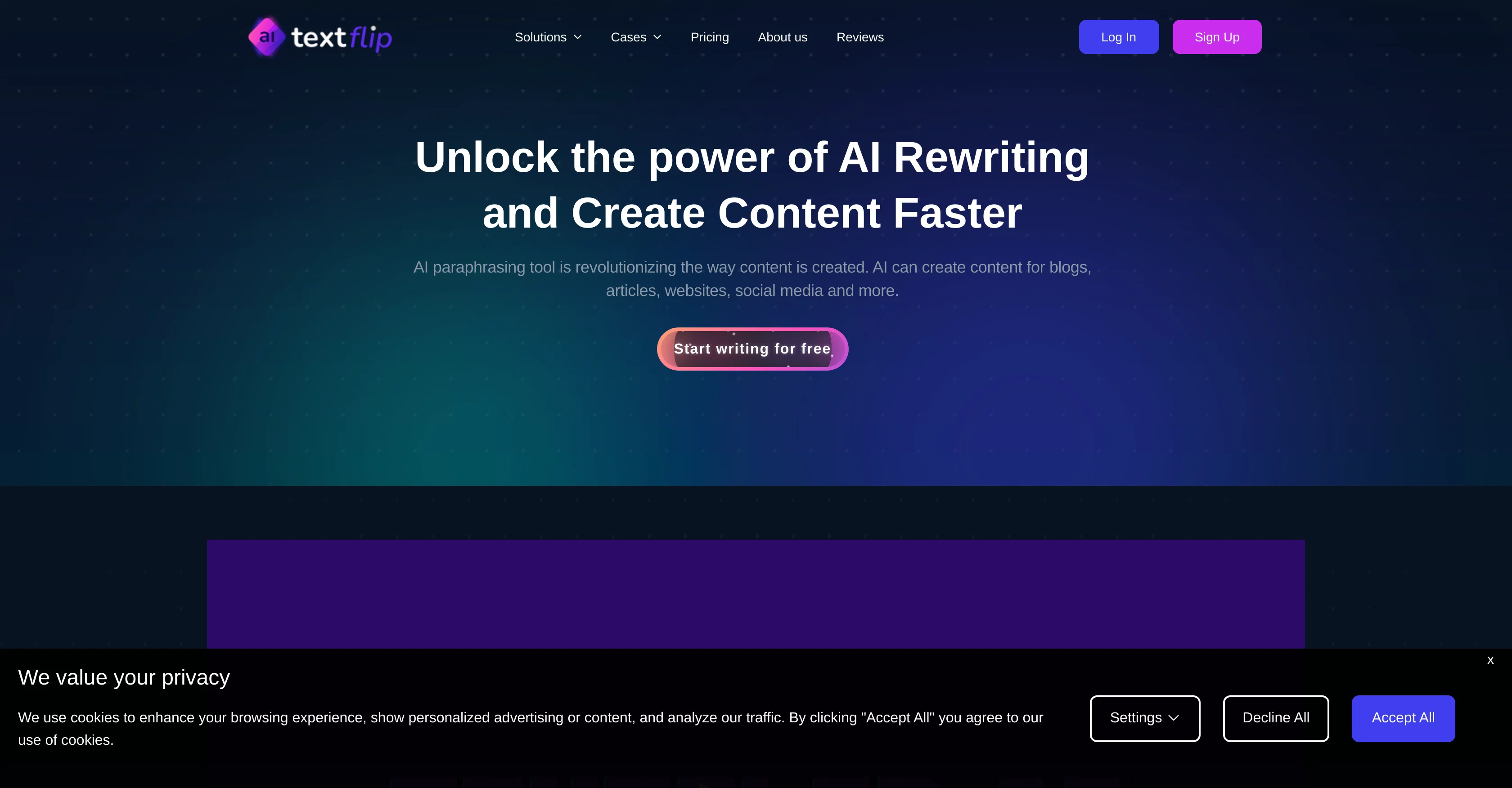 TextFlip.ai screenshot