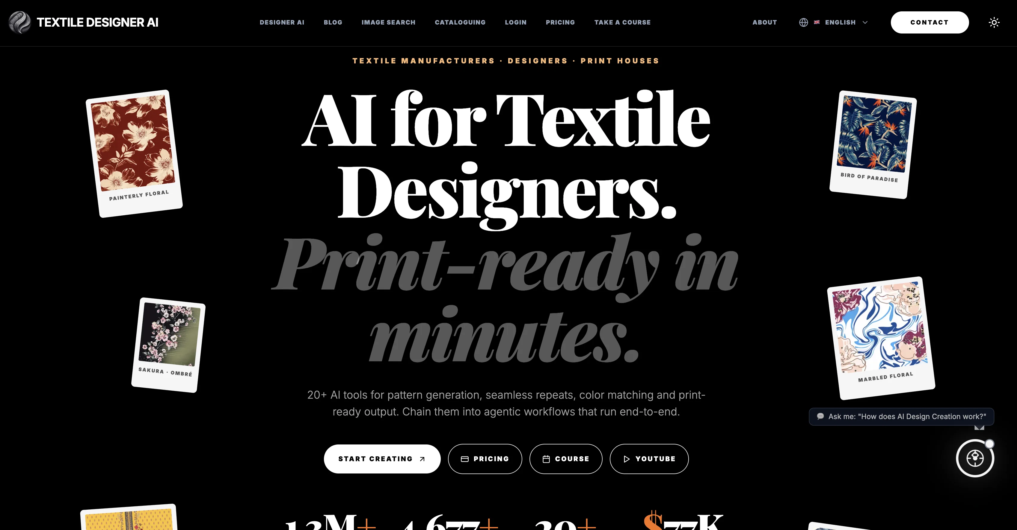 Textile Designer AI screenshot