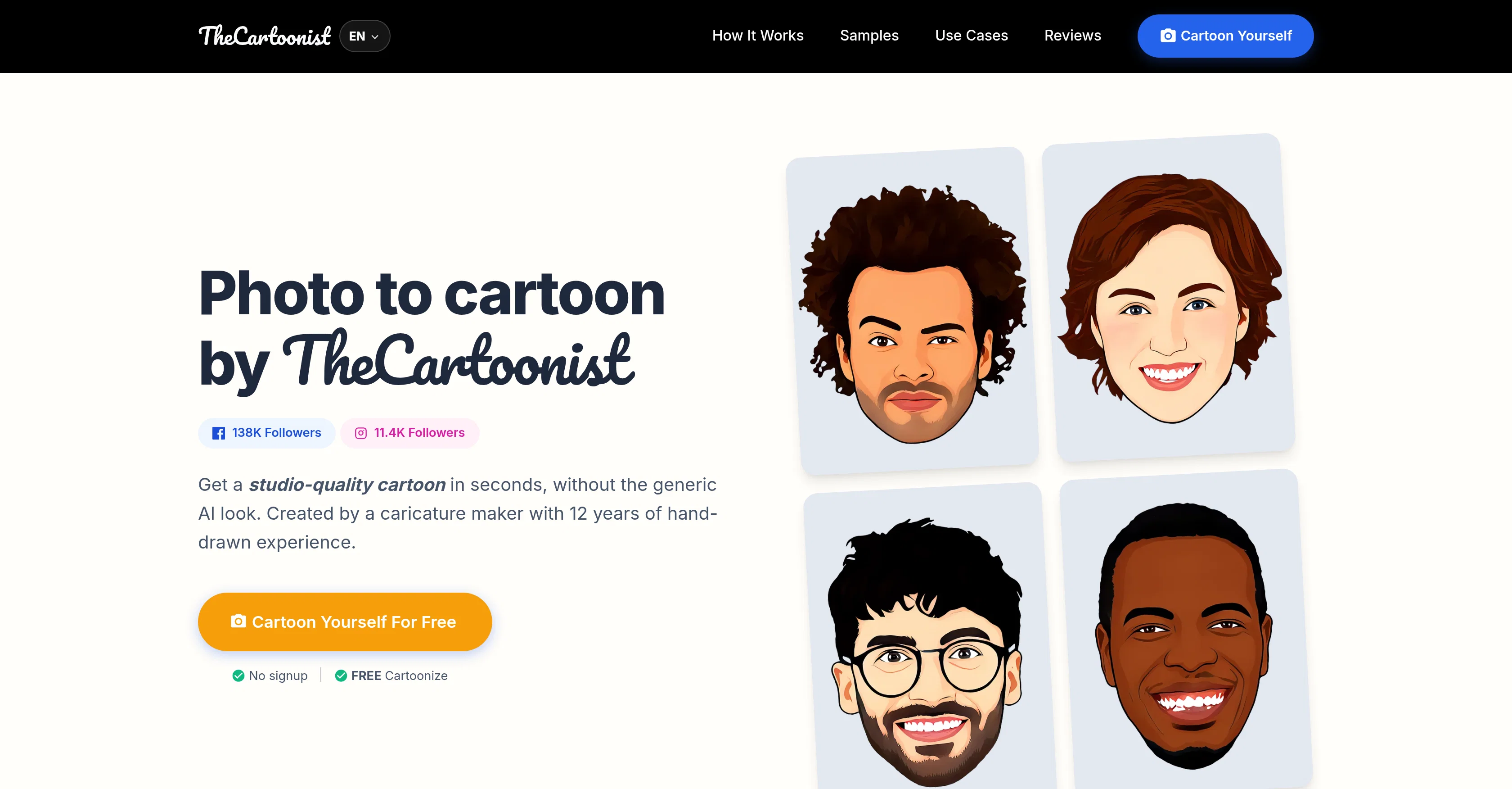 TheCartoonist.Studio screenshot
