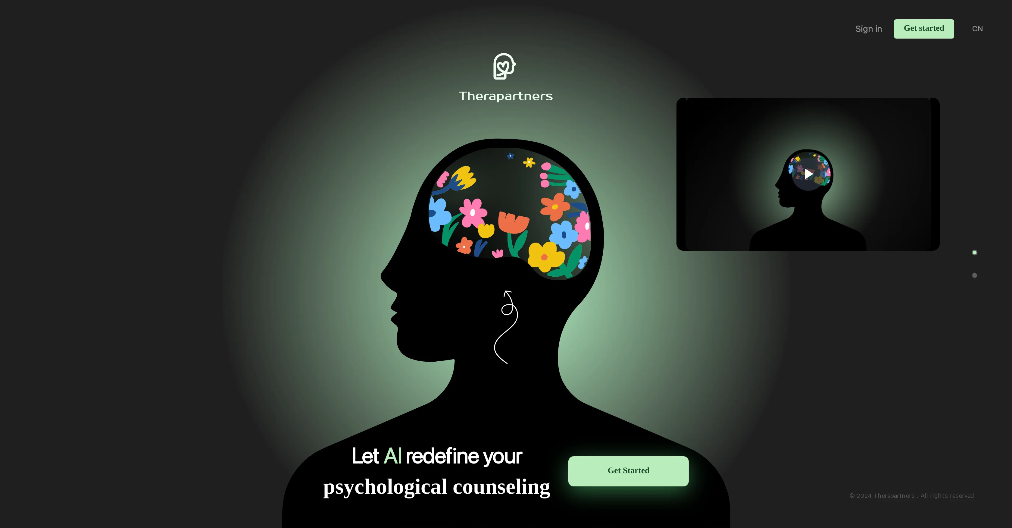 Therapartners screenshot