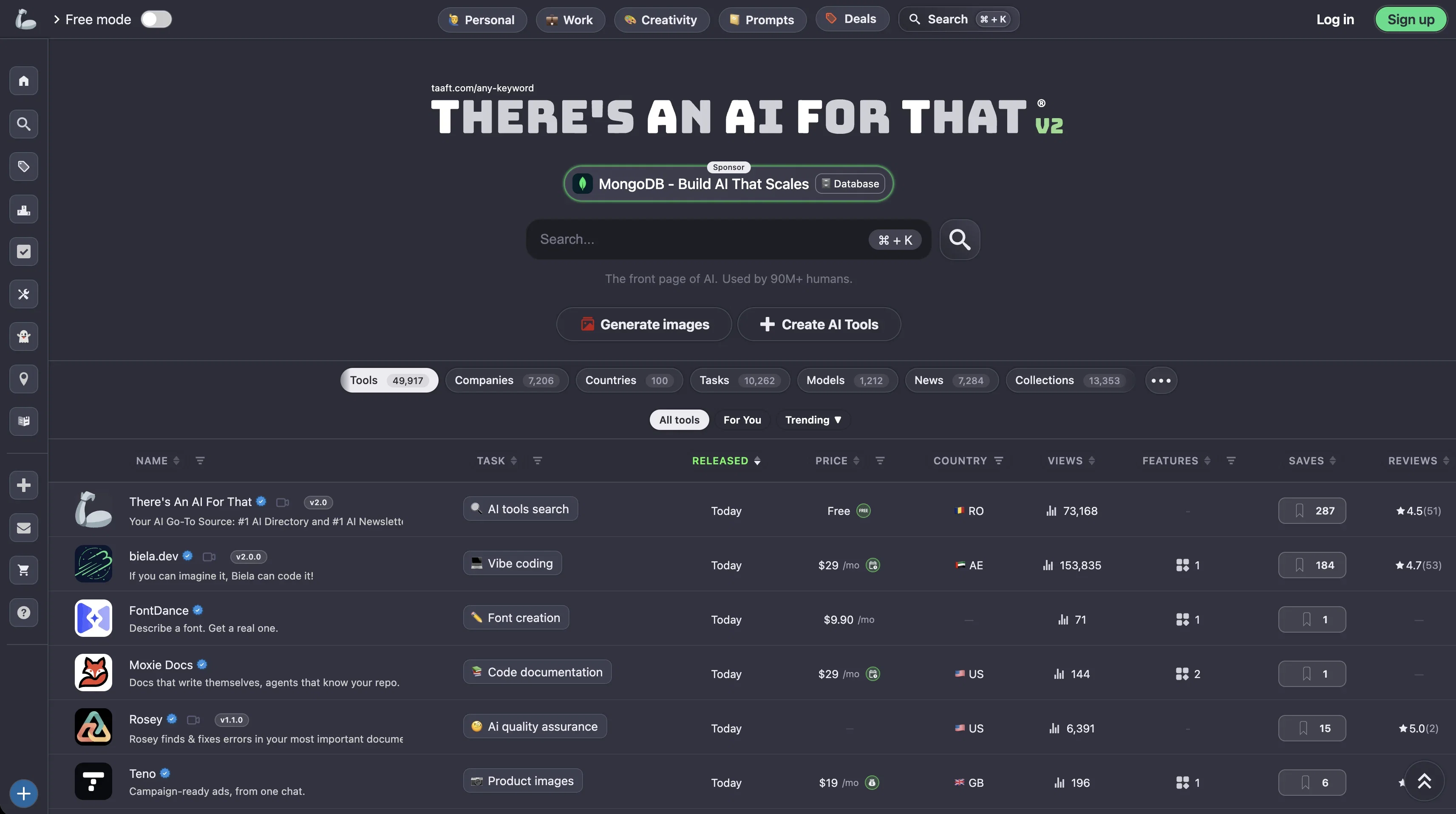 There's An AI For Thatv2.0 screenshot