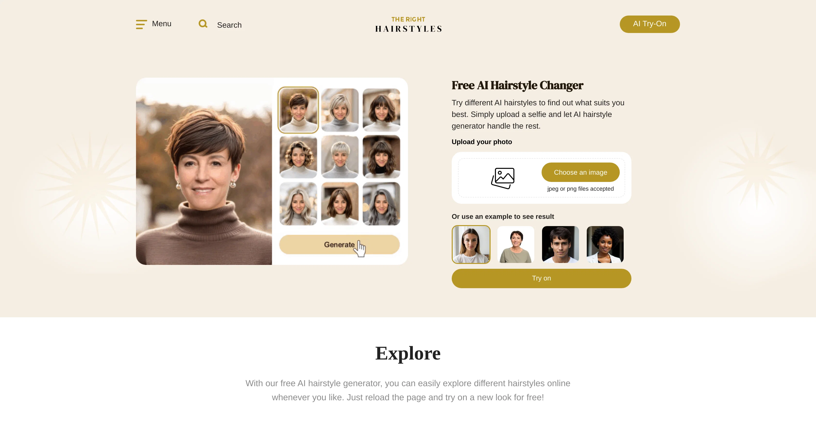 TheRightHairstyles screenshot