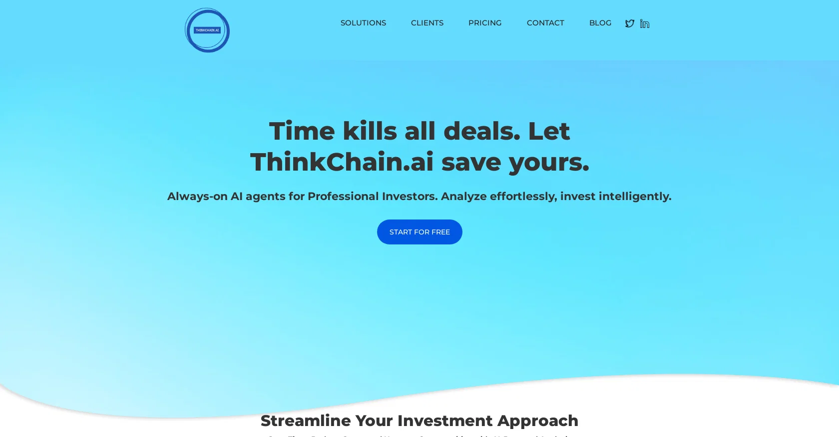 ThinkChain screenshot