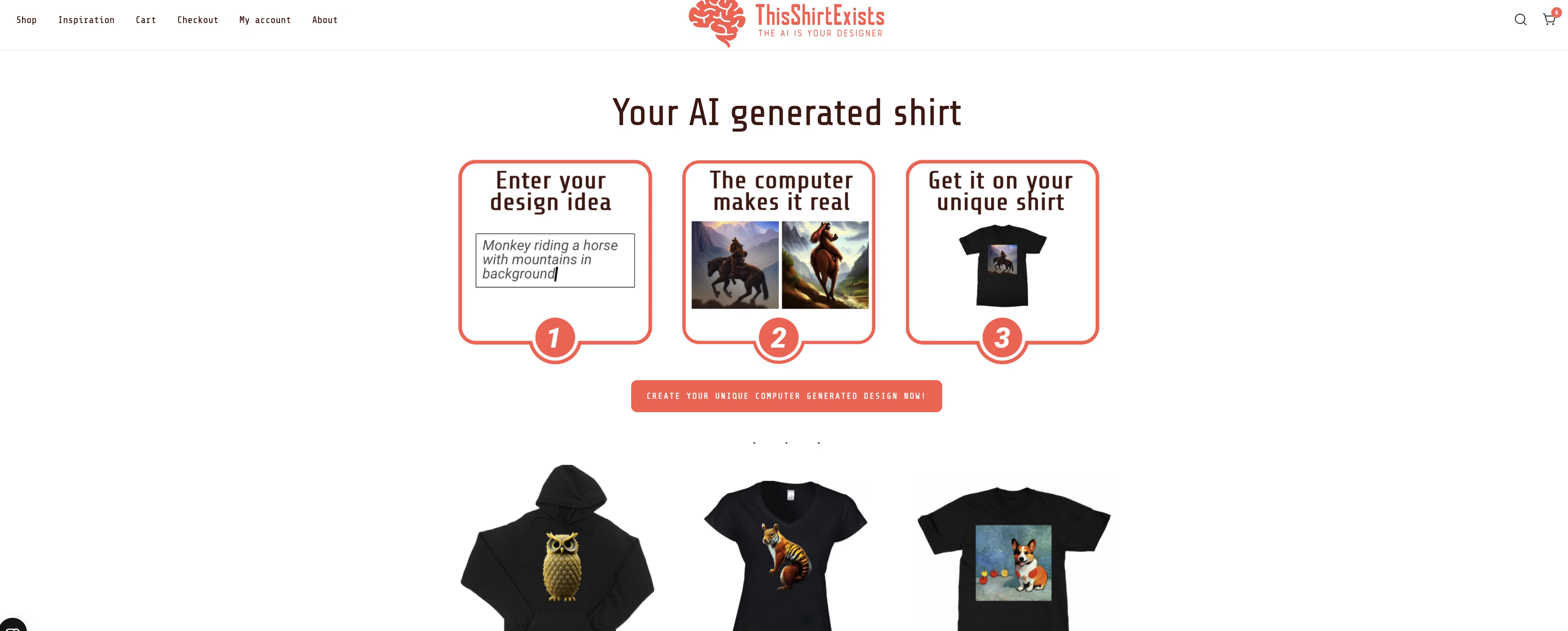 This Shirt Exists screenshot