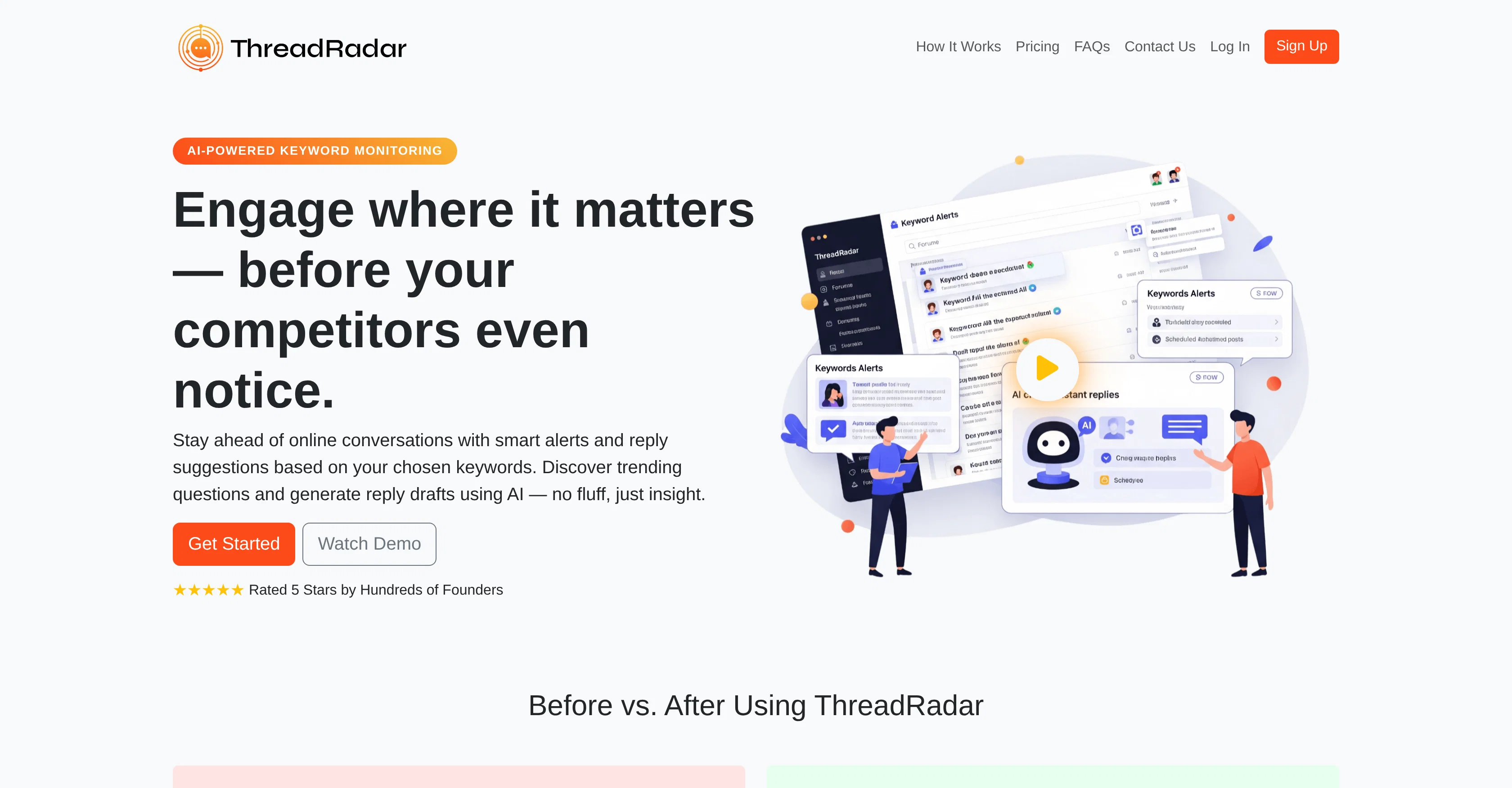 ThreadRadar screenshot
