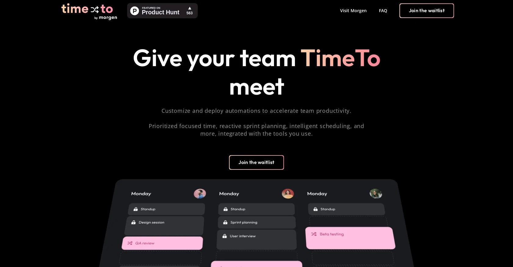TimeTo screenshot