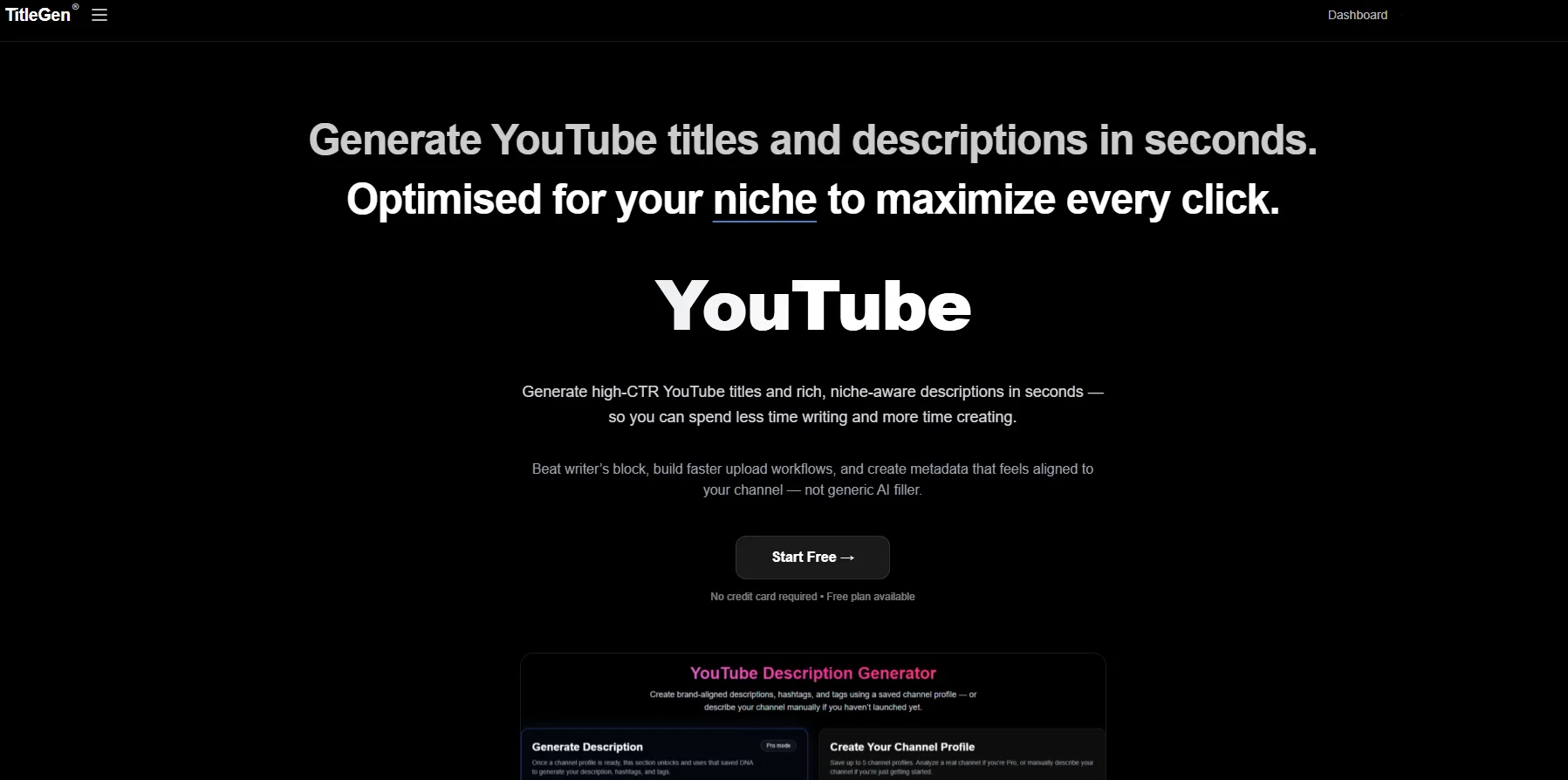 TitleGen screenshot