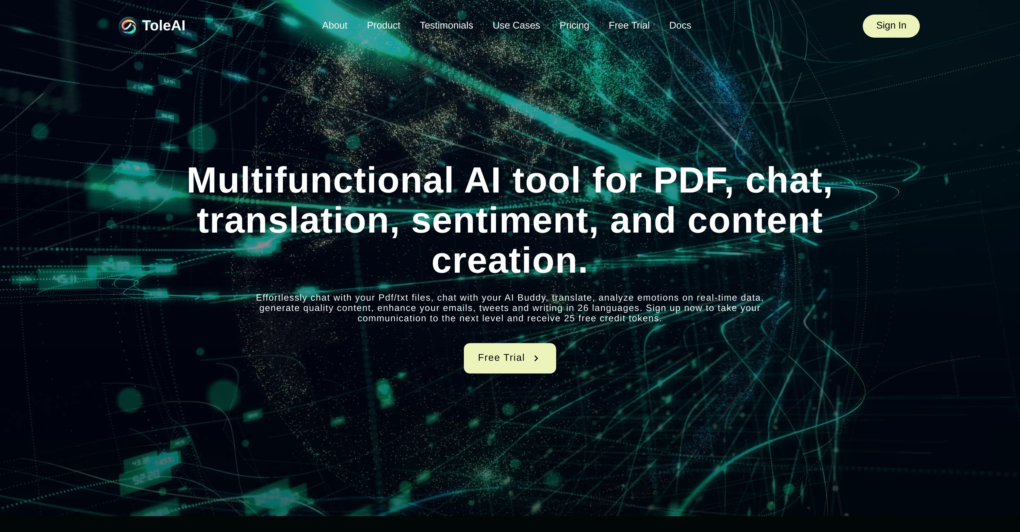 ToleAI screenshot