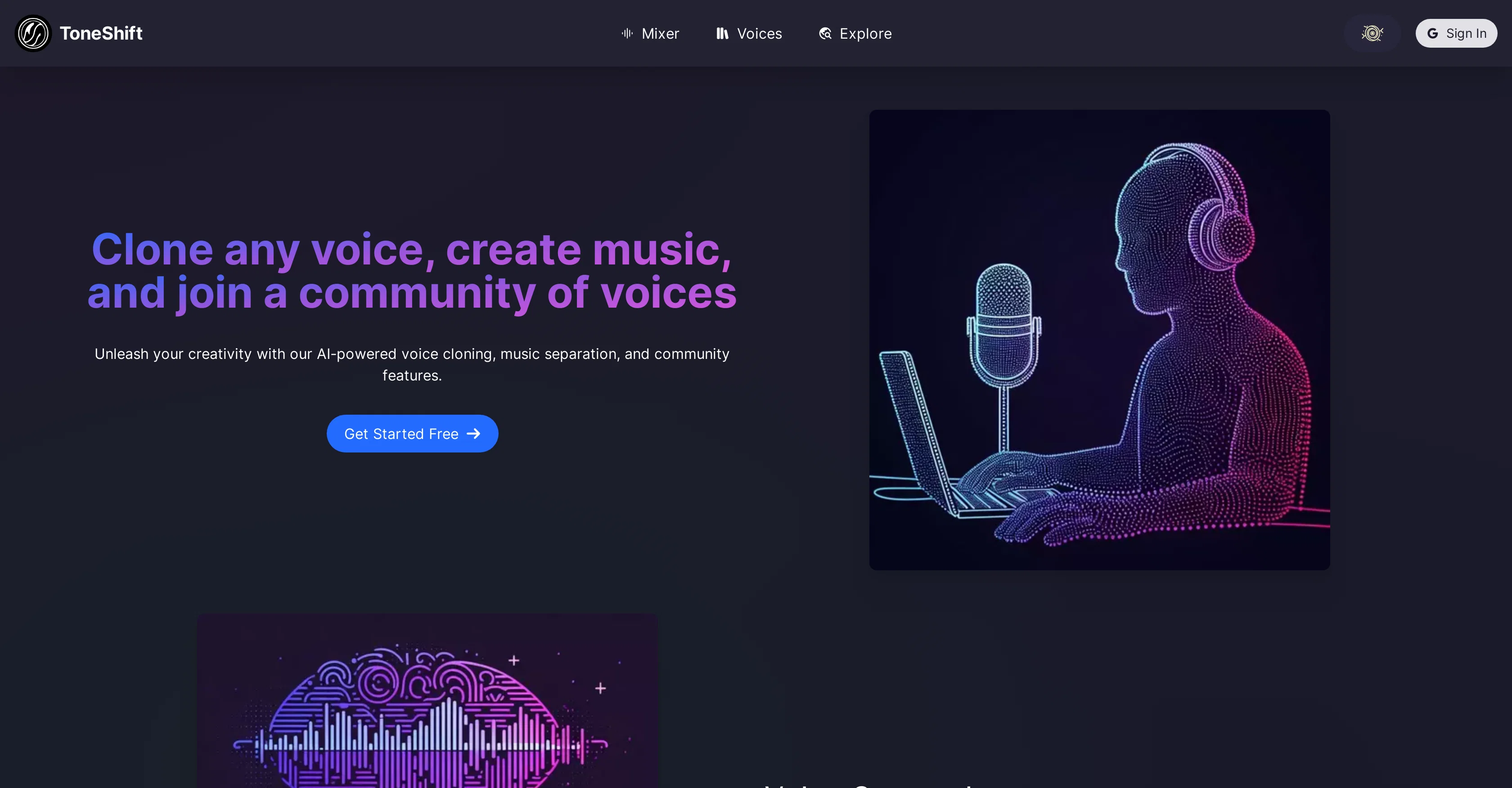 ToneShift screenshot