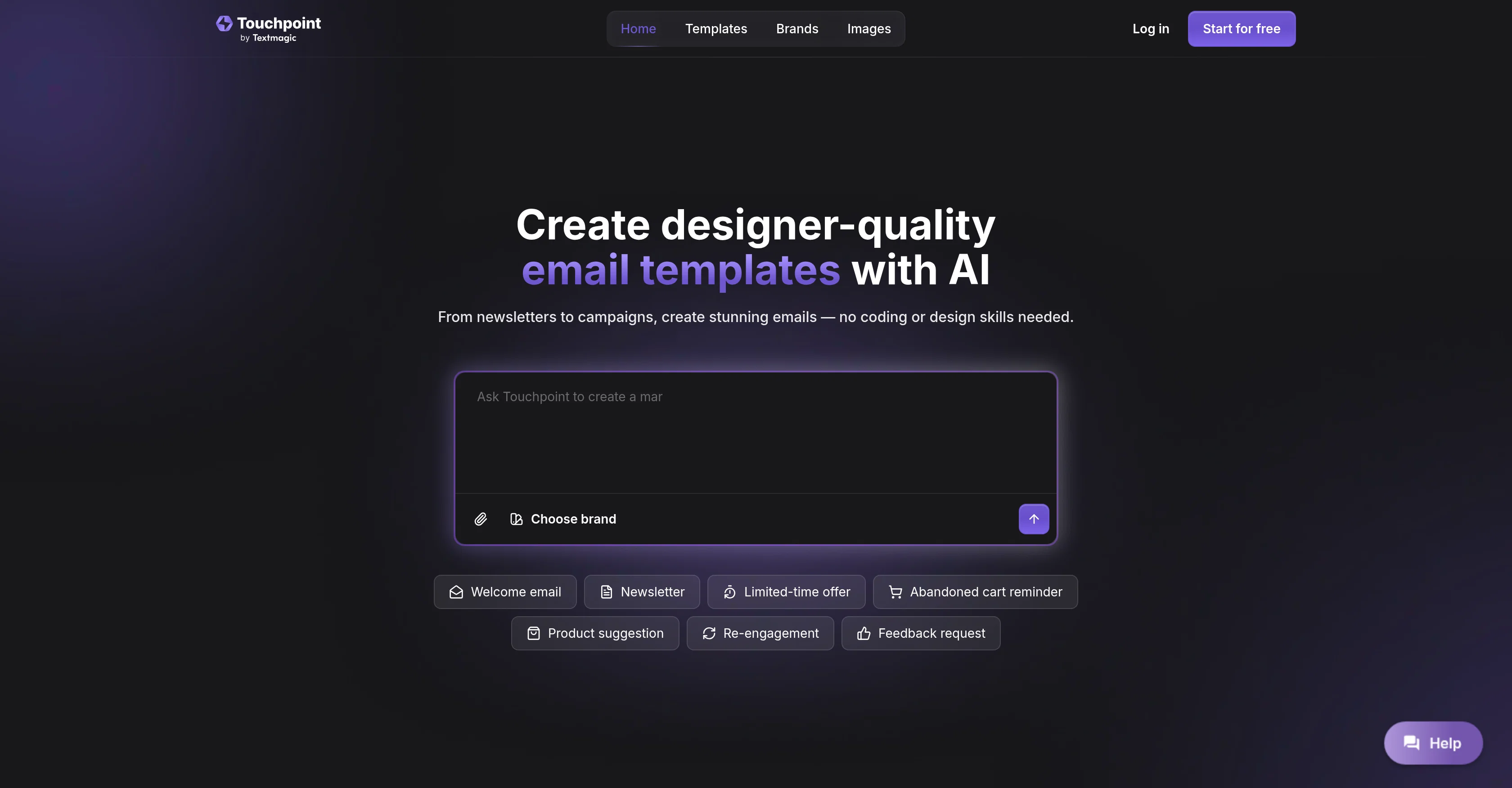 Touchpoint screenshot