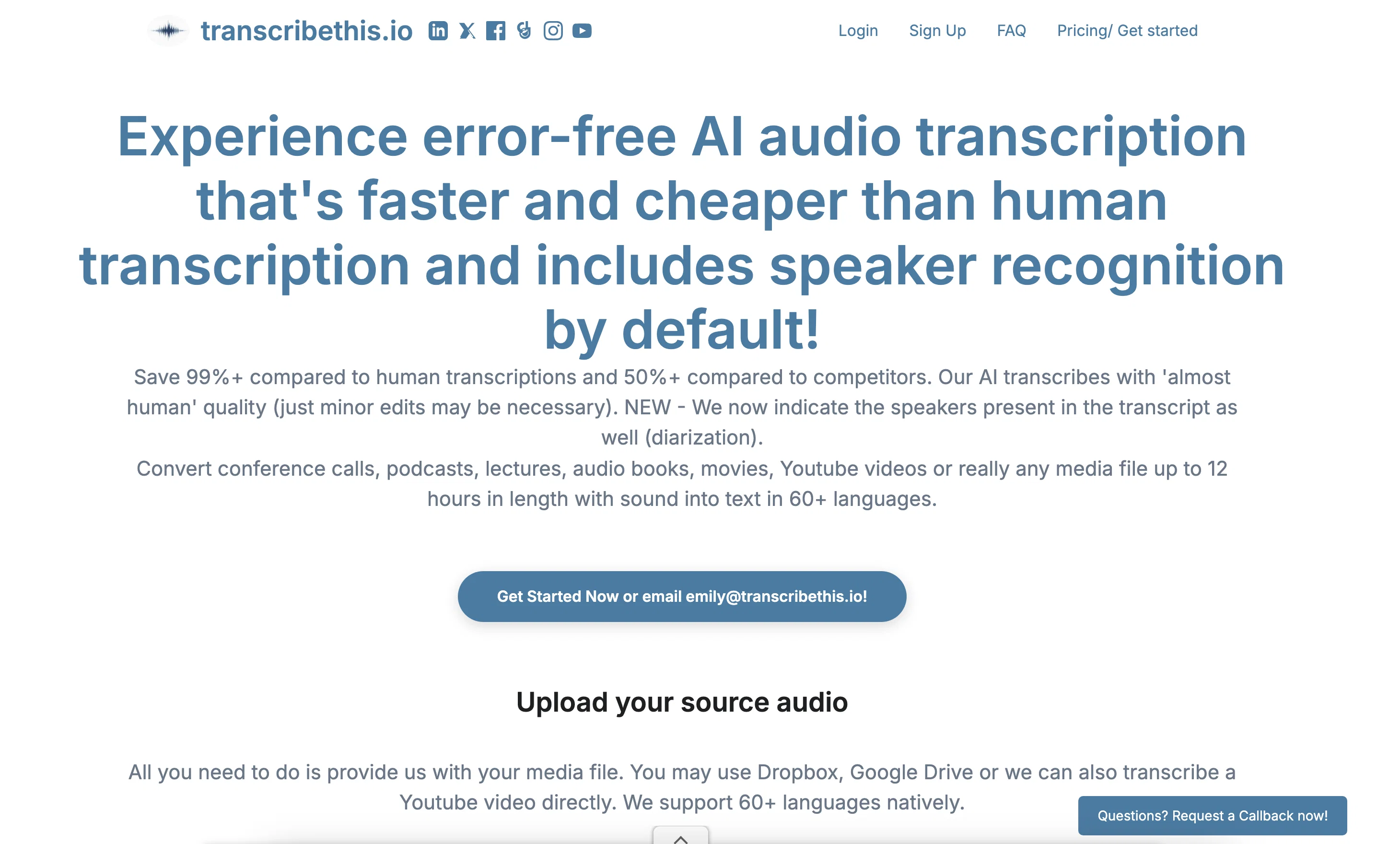 Transcribethis screenshot