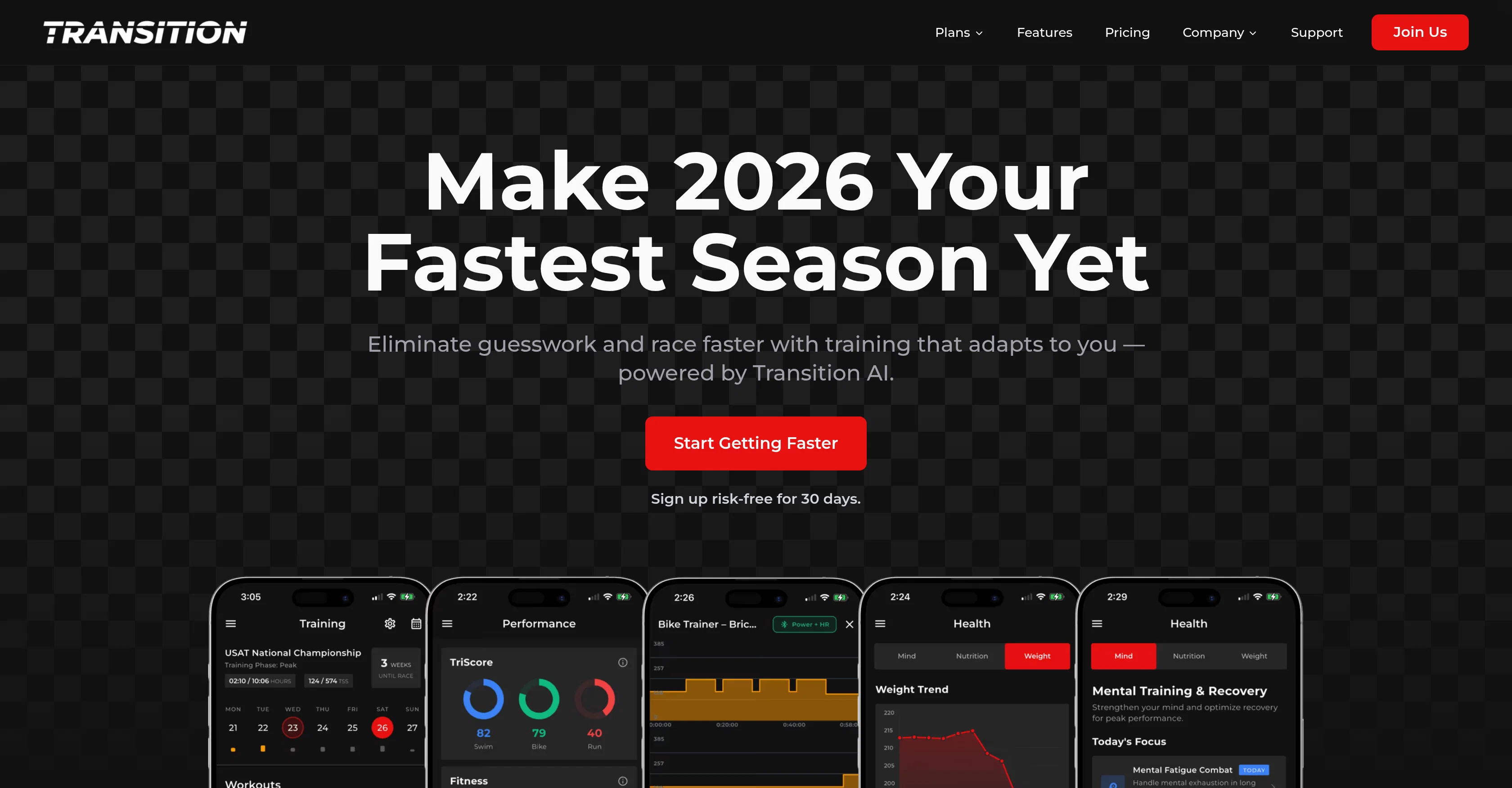 Transition screenshot