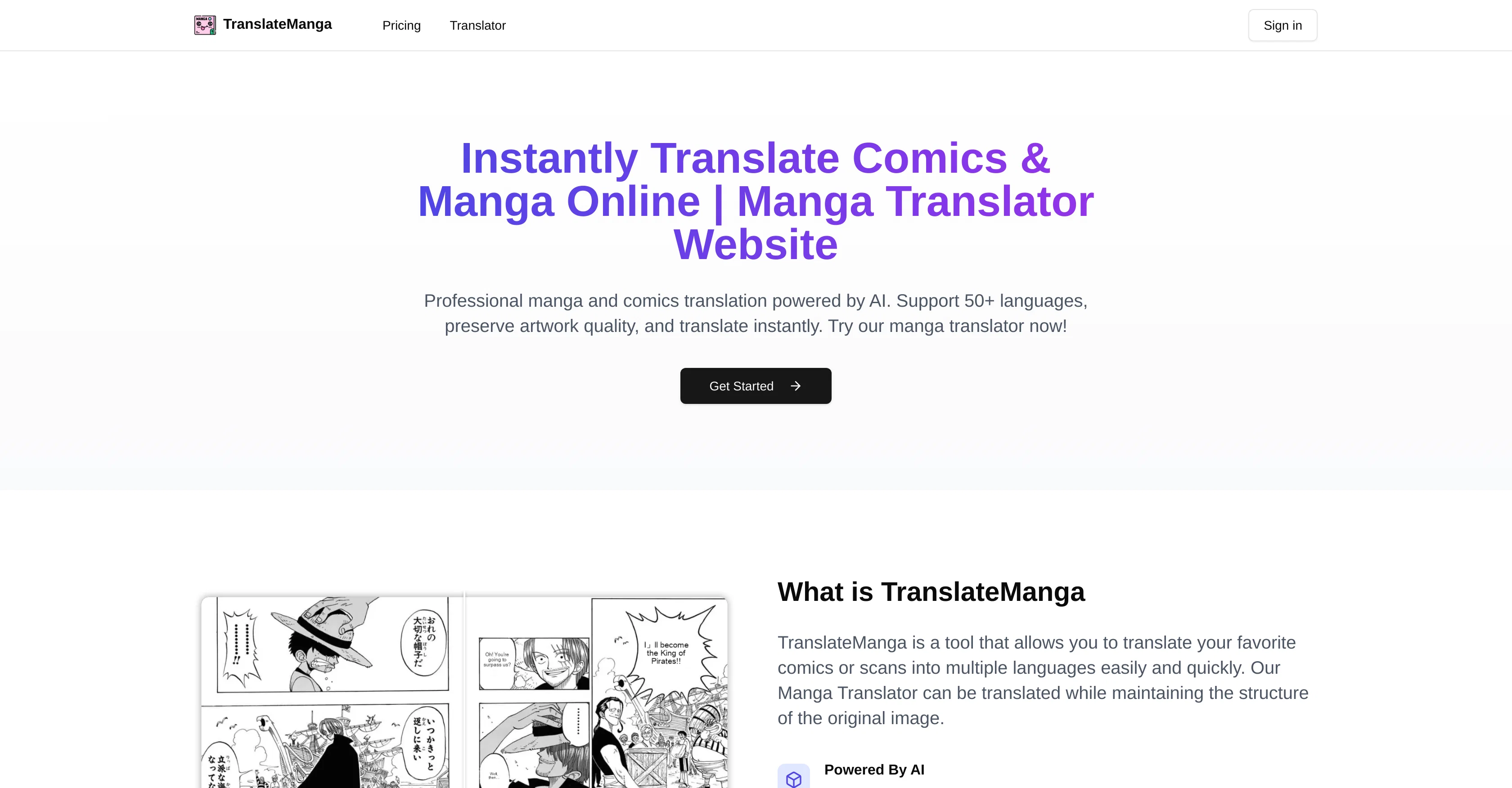 TranslateManga screenshot