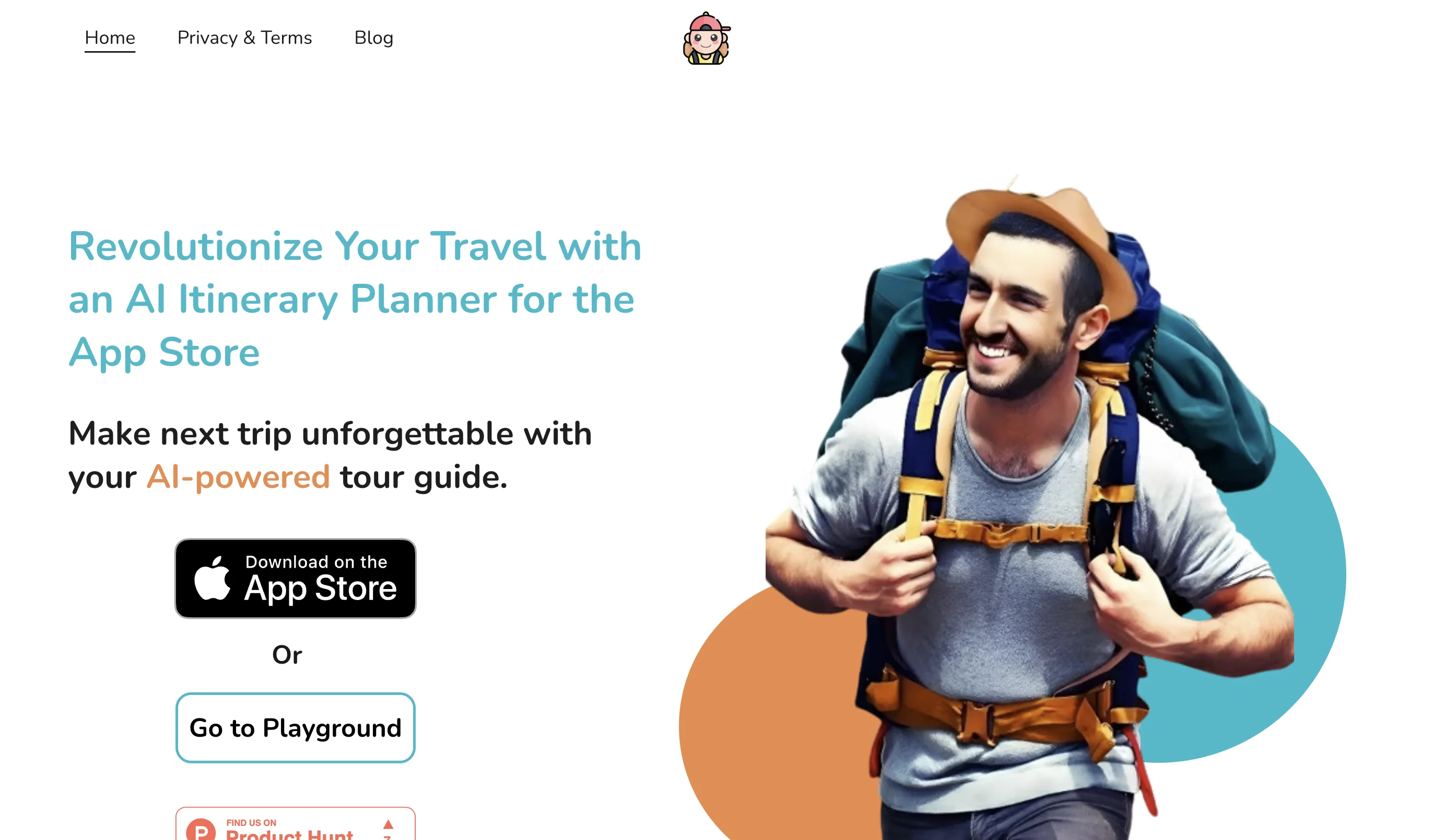 TRIPChatter AI Chat Travel Assistant screenshot