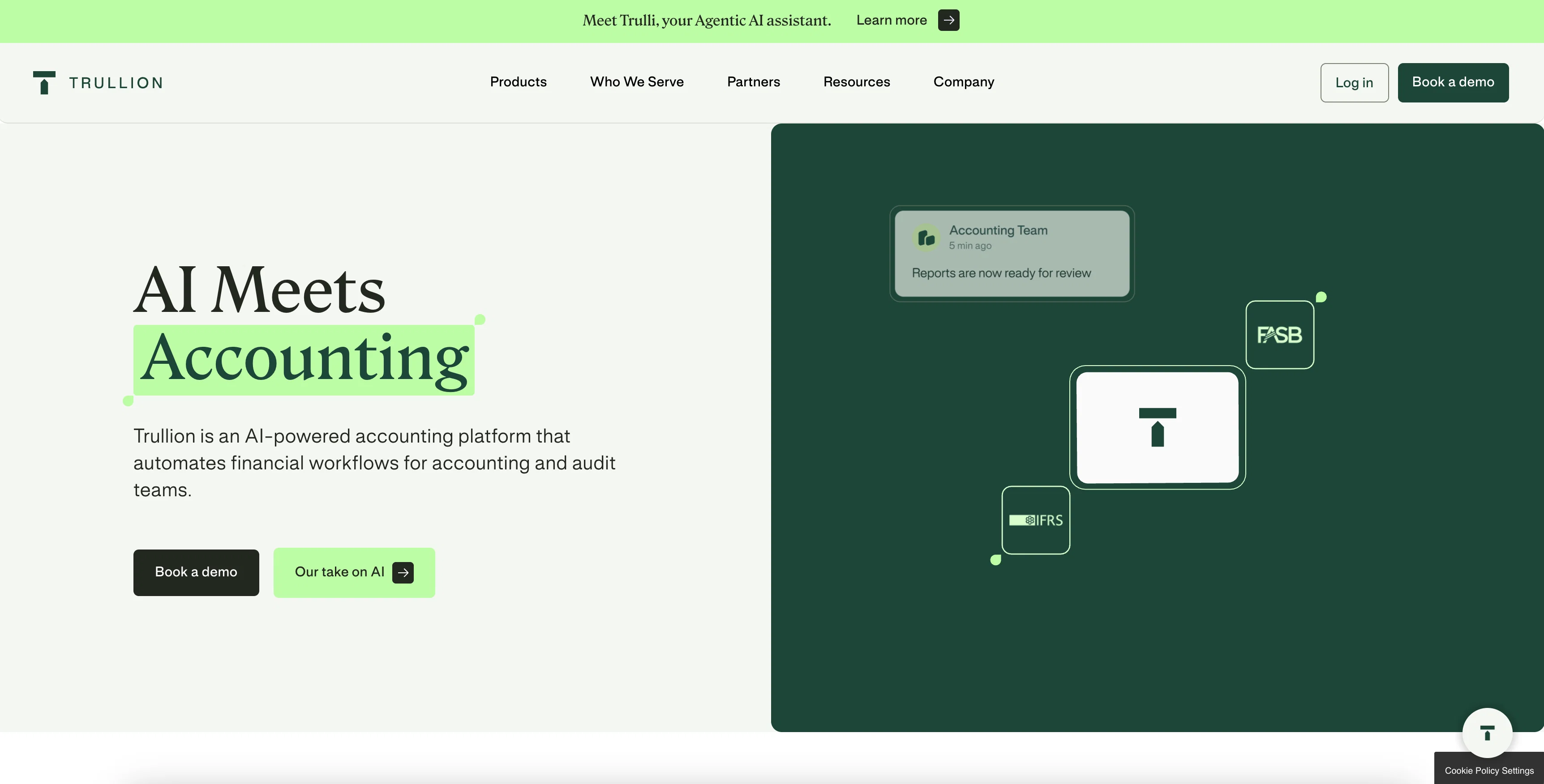 Trullion screenshot