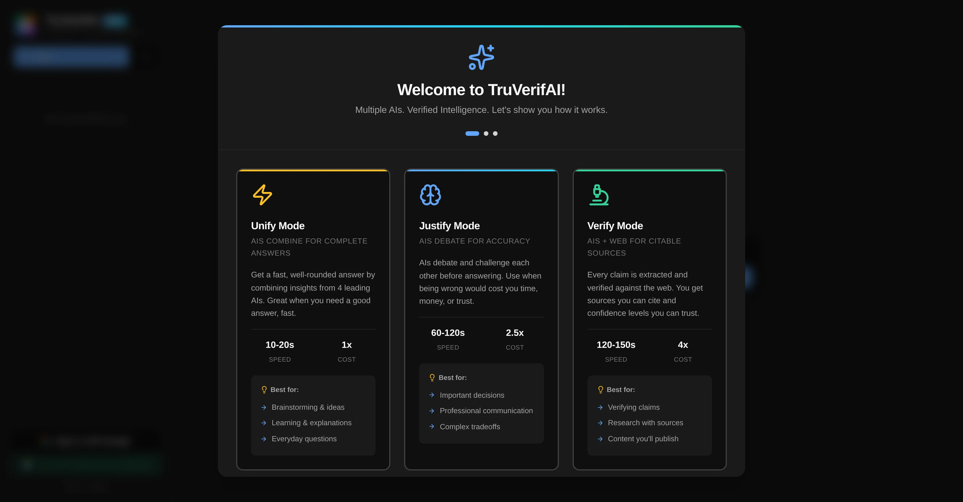 TruVerifAI screenshot