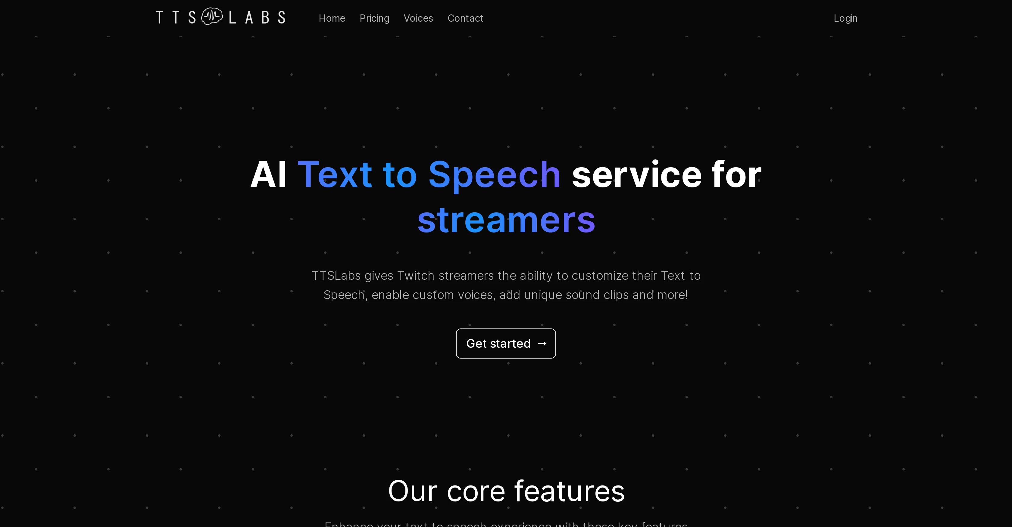 TTSLabs screenshot