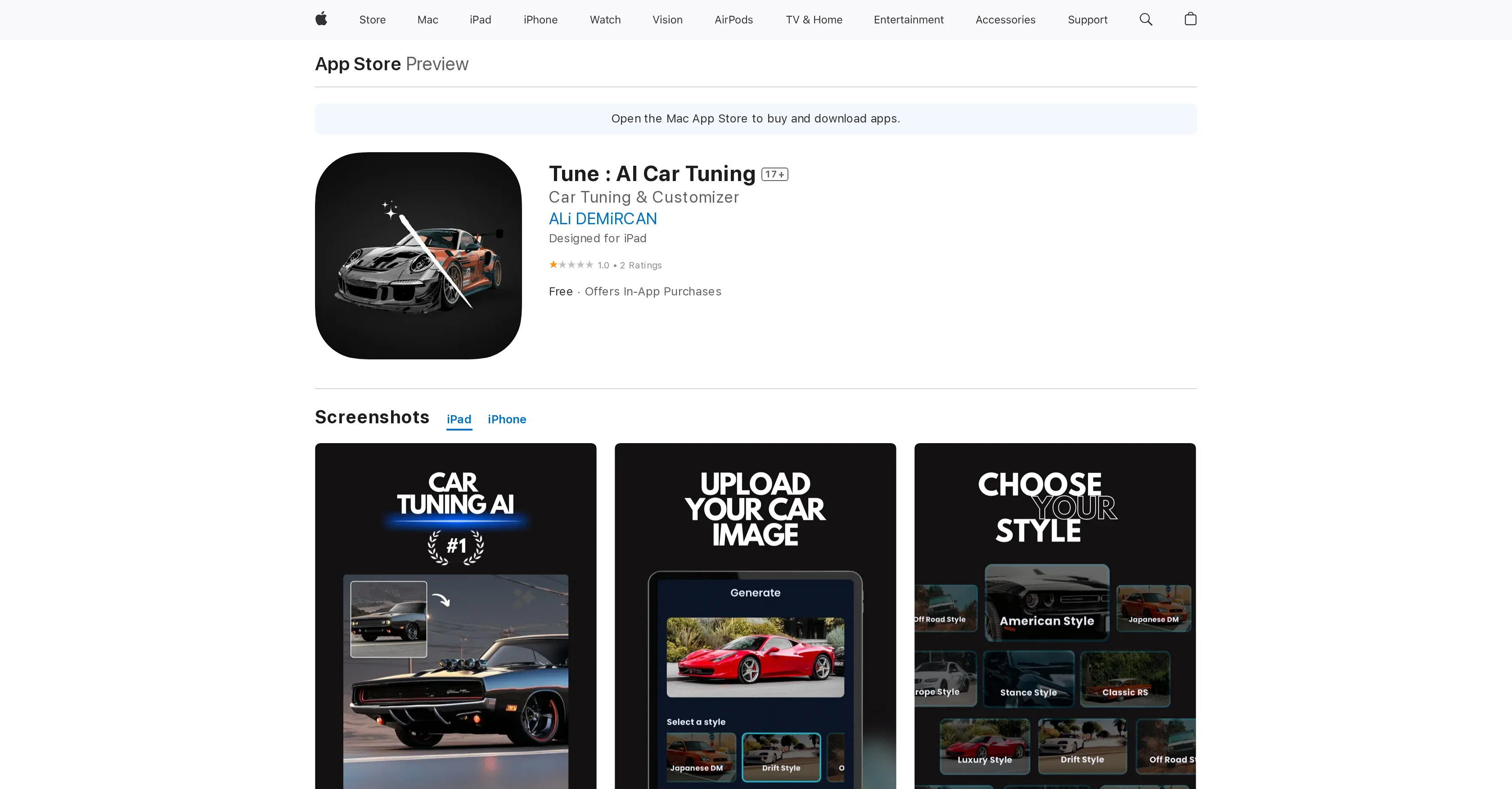 Tune: AI Car Tuning screenshot