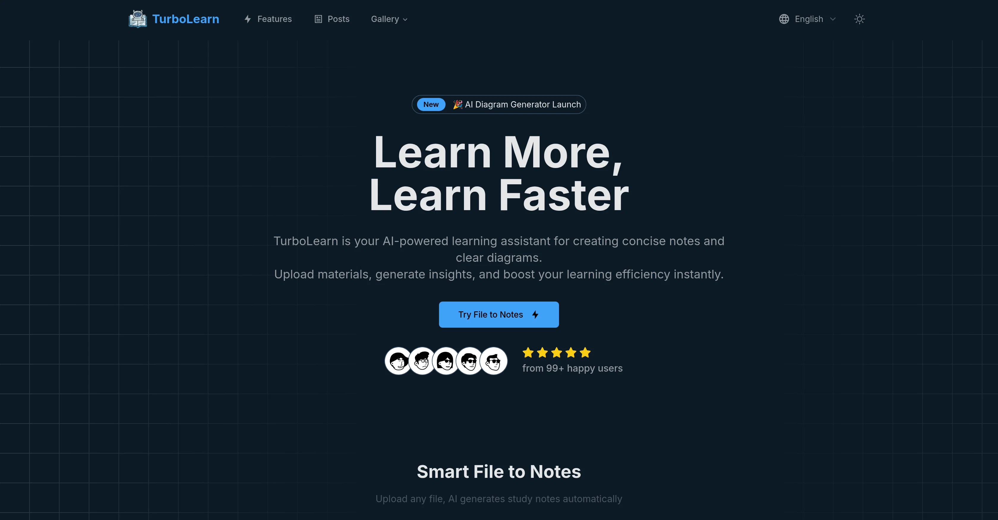 Turbo-Learn screenshot