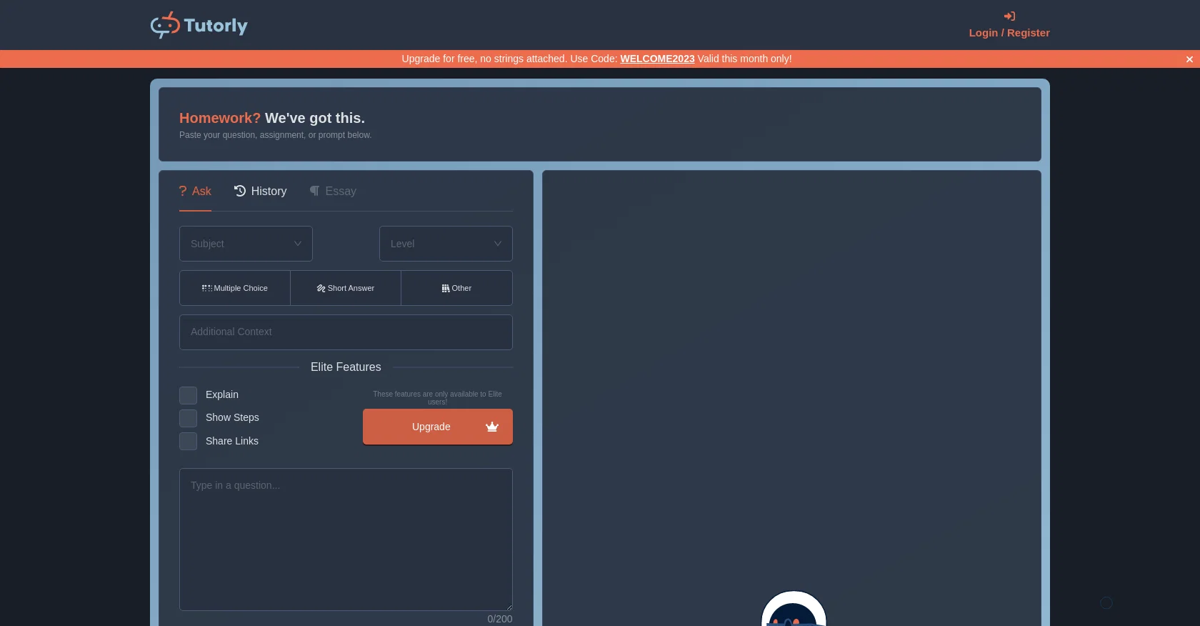 Tutorly screenshot