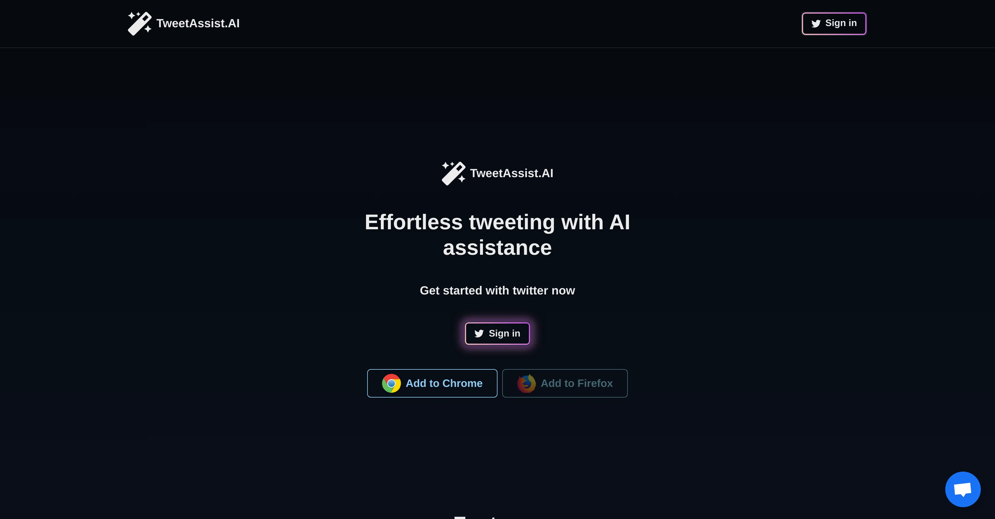 Tweet Assist App screenshot