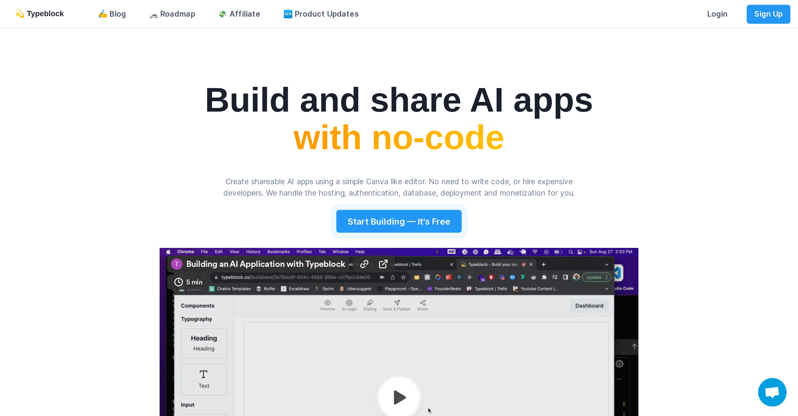 Typeblock screenshot