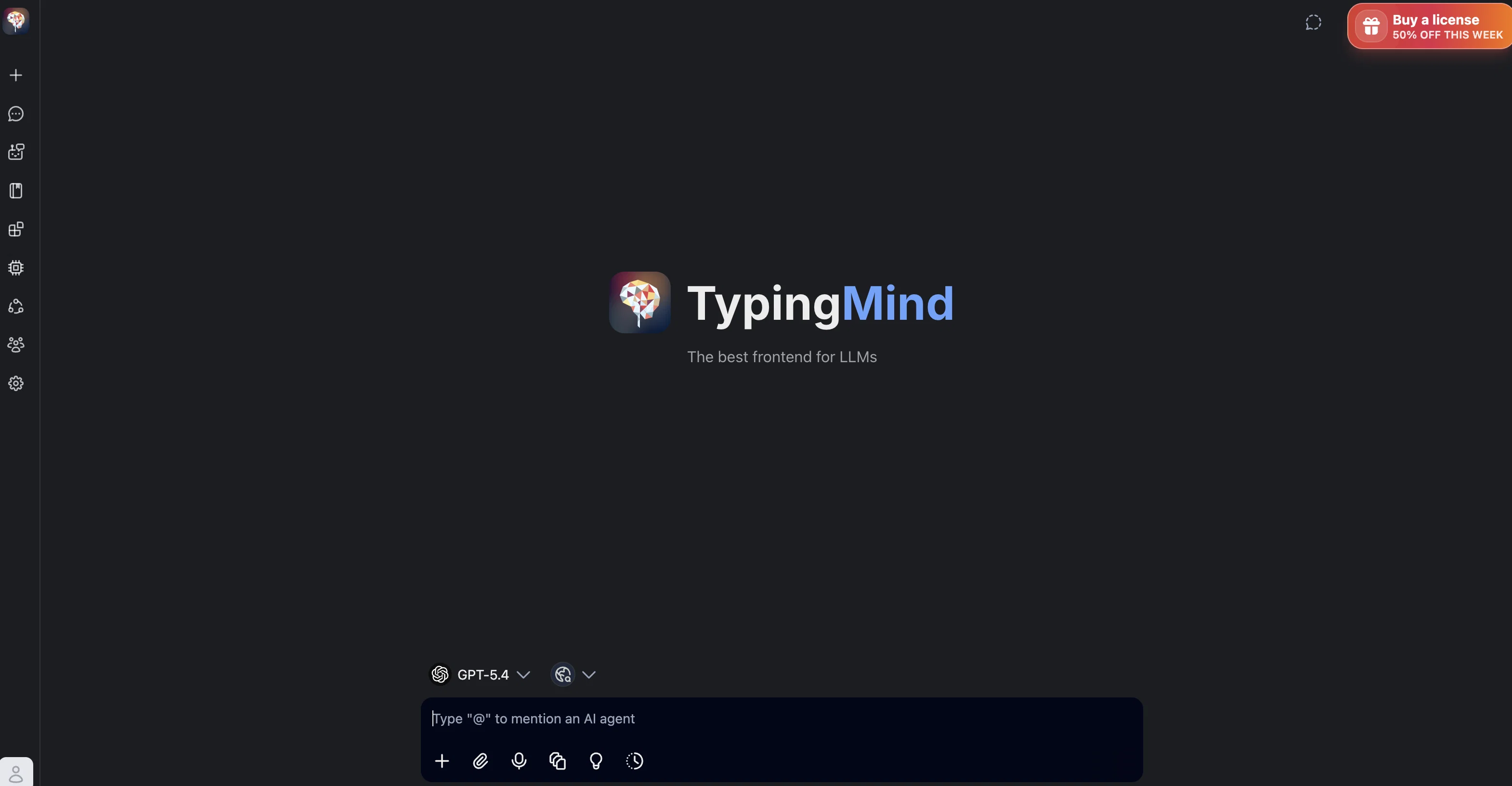 Typing Mind screenshot