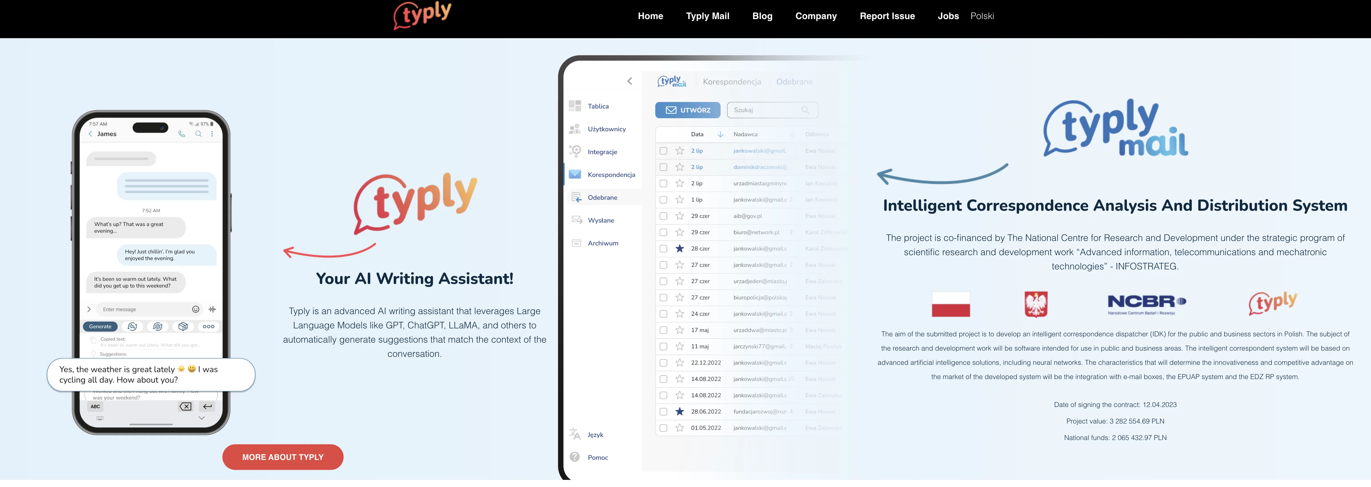 Typly screenshot