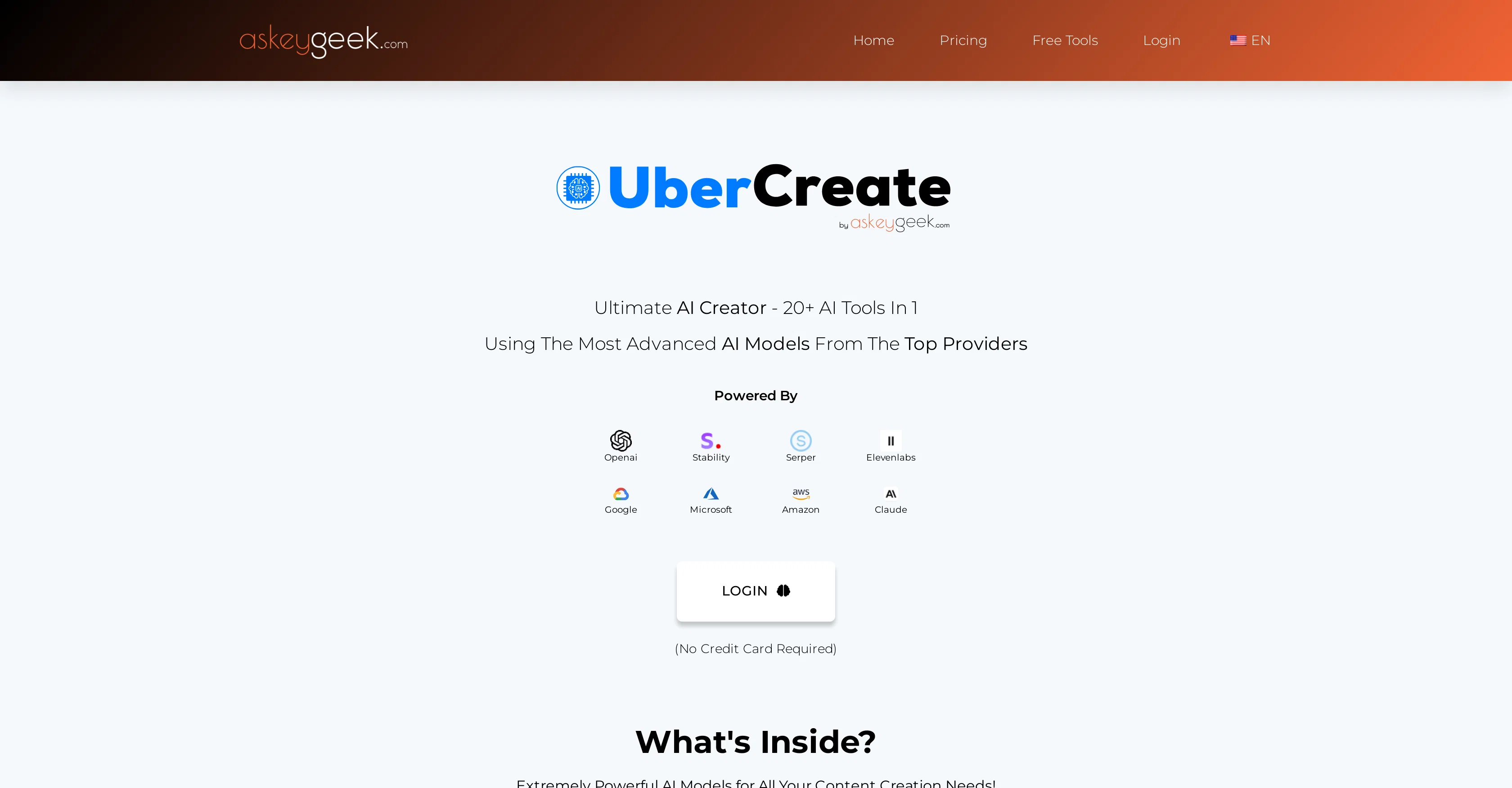 UberCreate screenshot