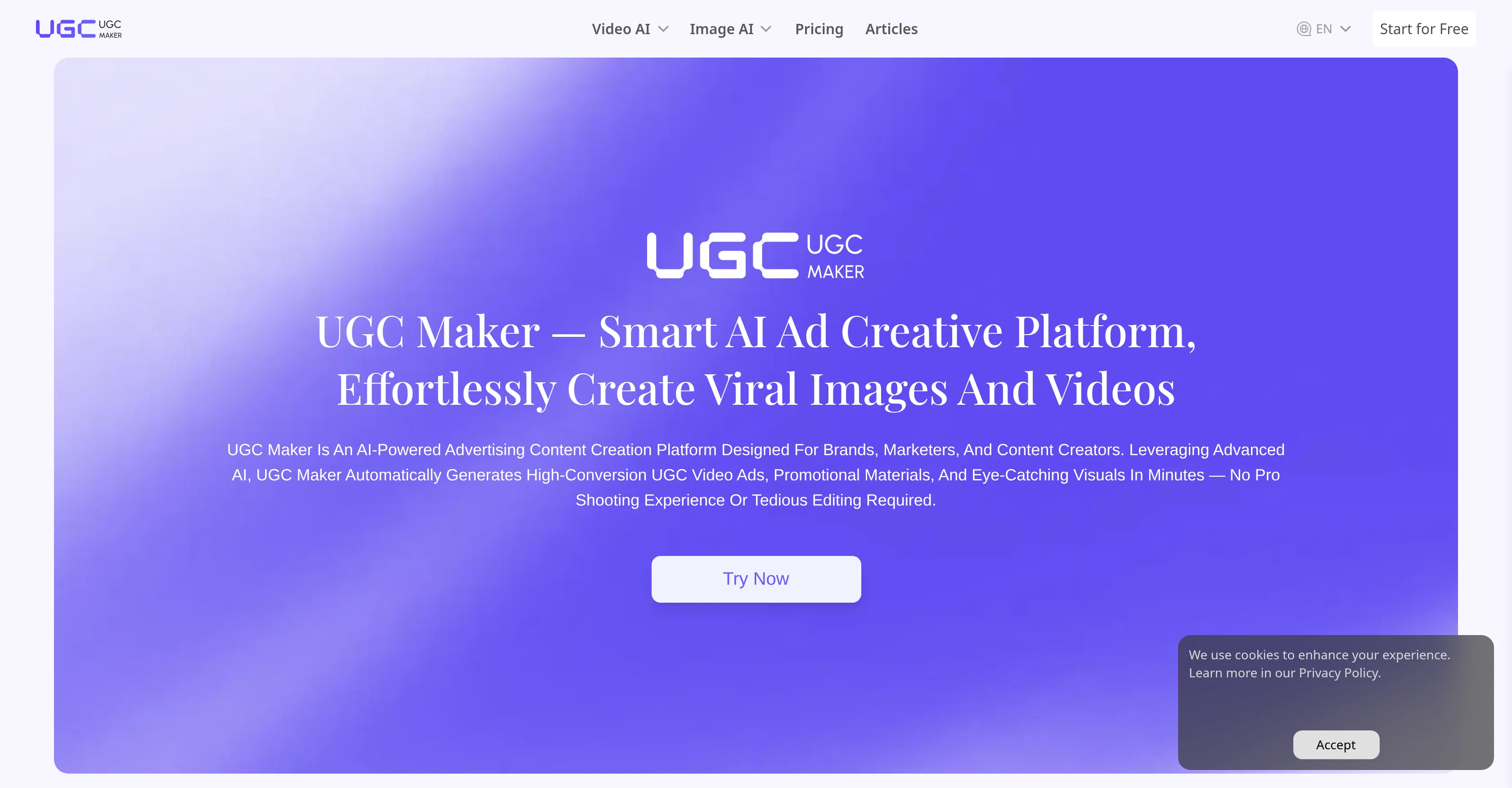UGC Maker AI screenshot