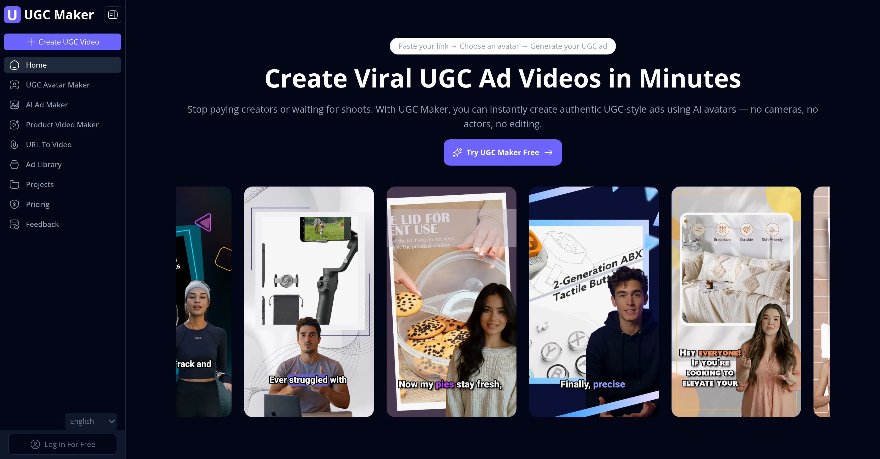 UGC Maker screenshot