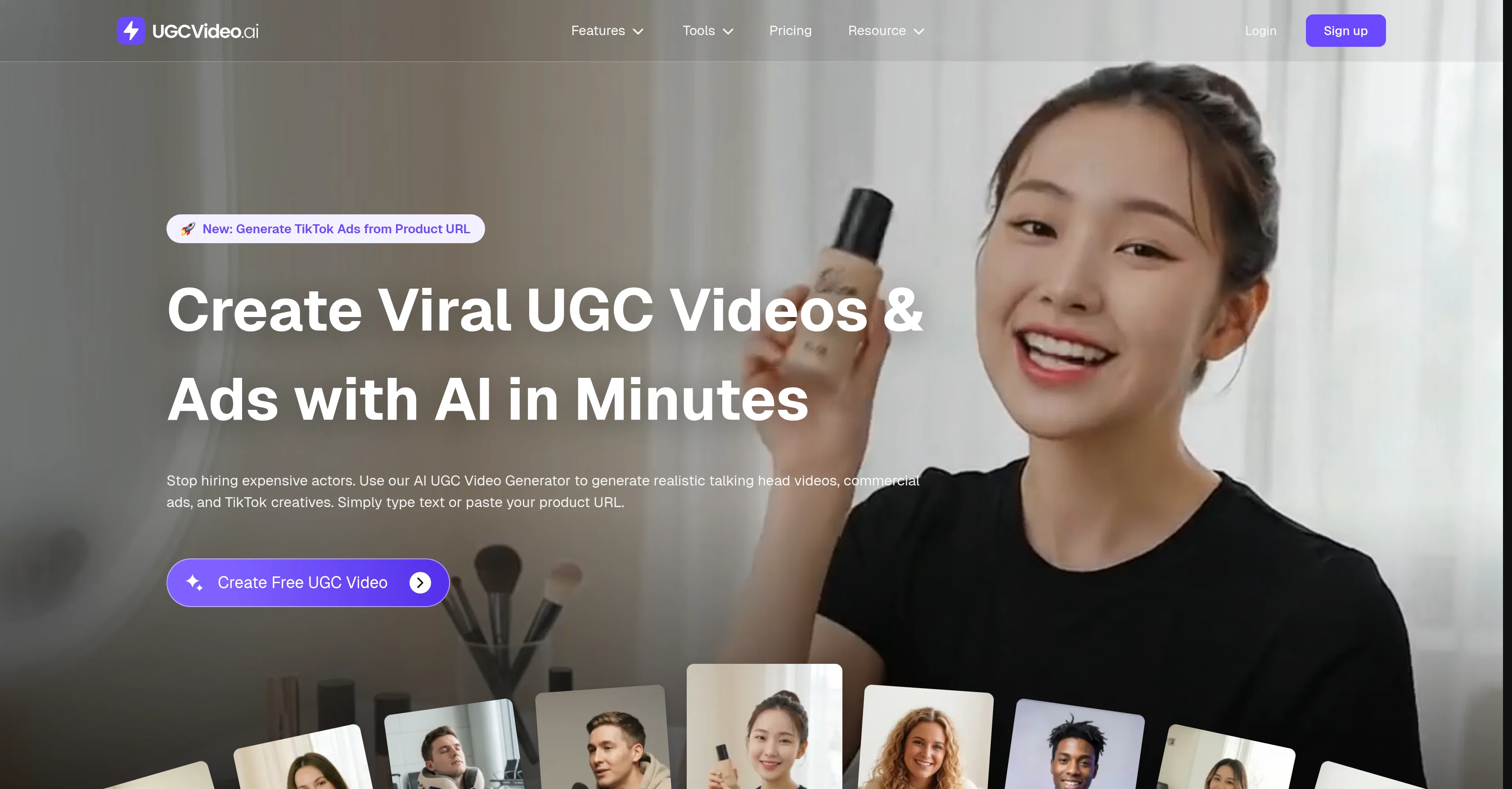 UGCVideo.ai screenshot