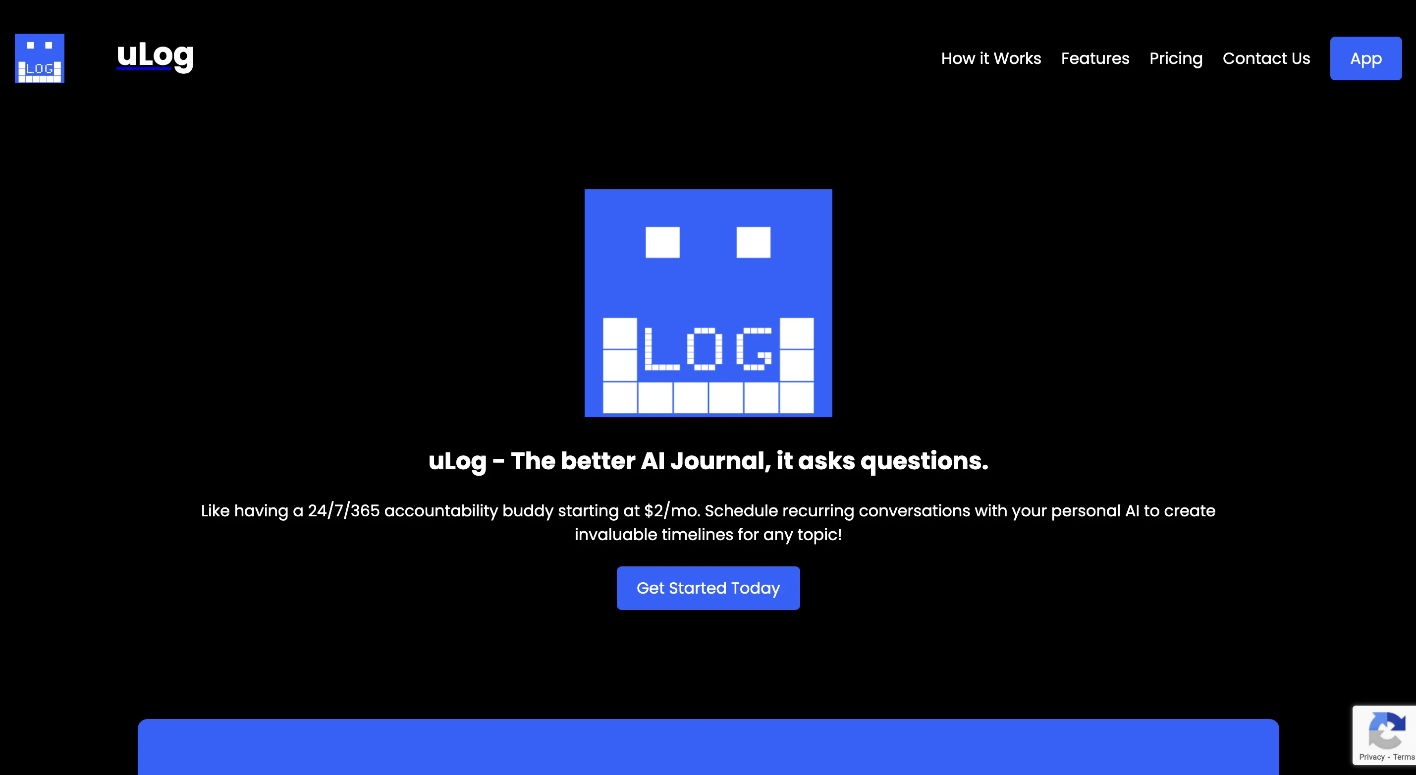 Ulog screenshot
