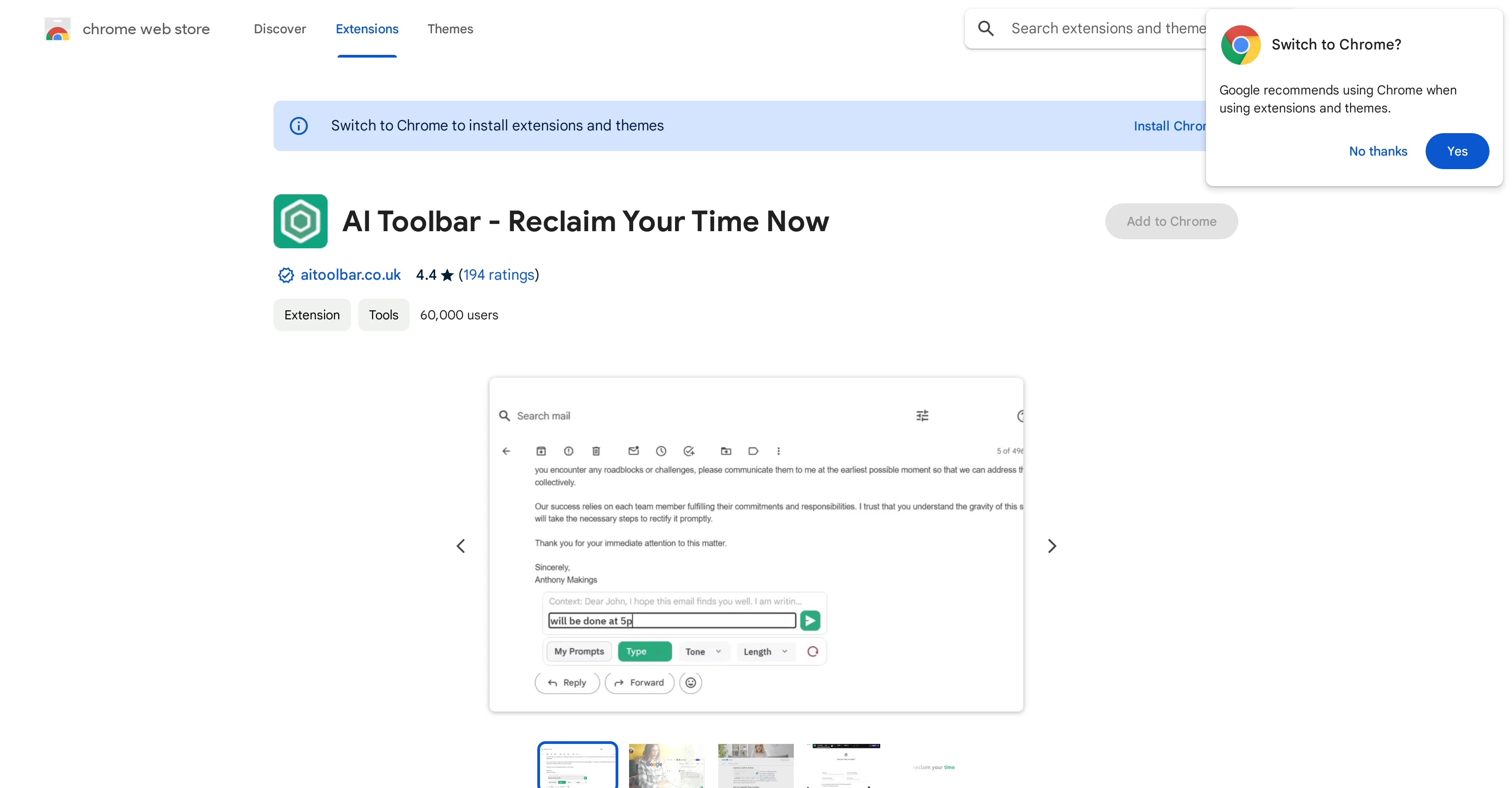 Ultimate Toolbar GPT screenshot