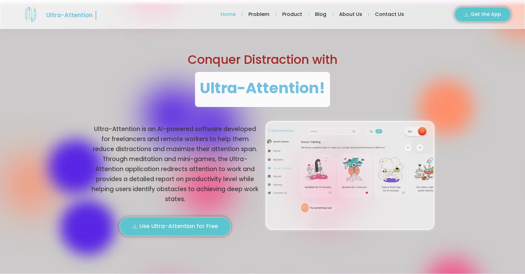 Ultra-Attention screenshot