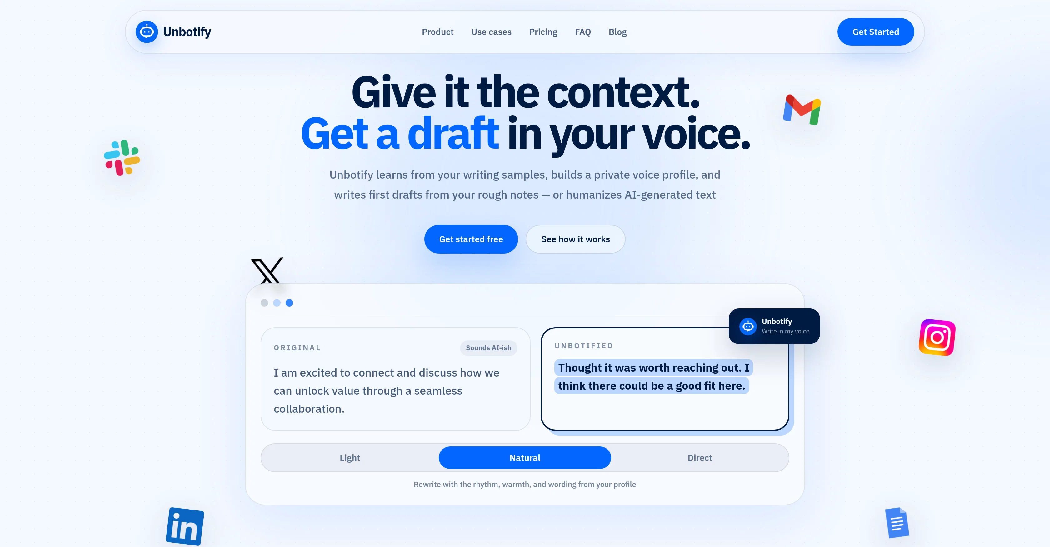 Unbotify screenshot