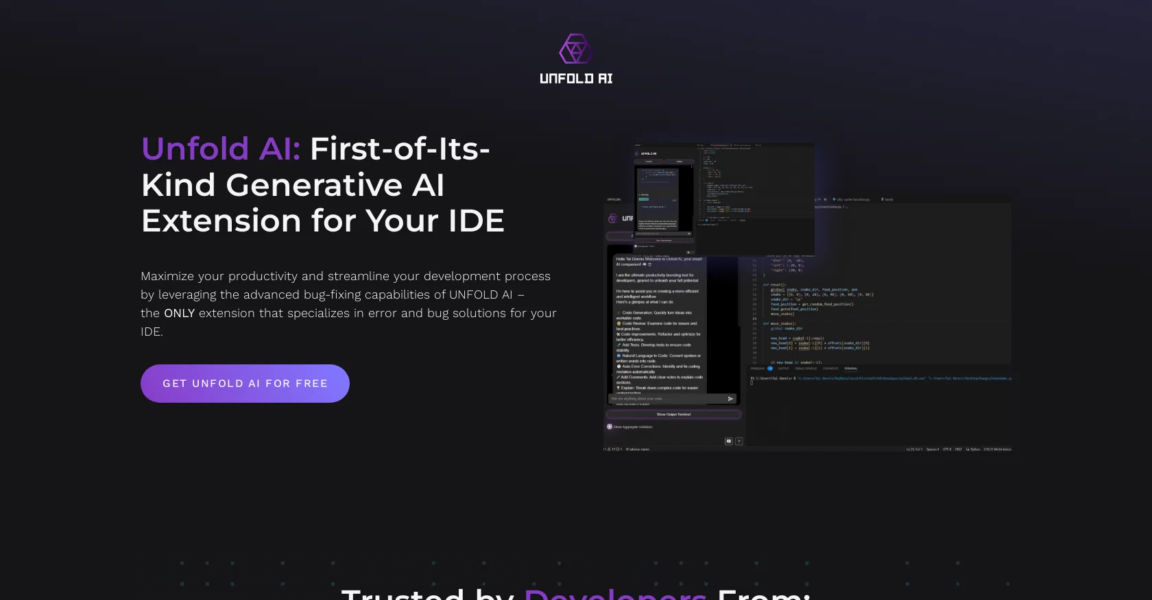 UnfoldAI screenshot