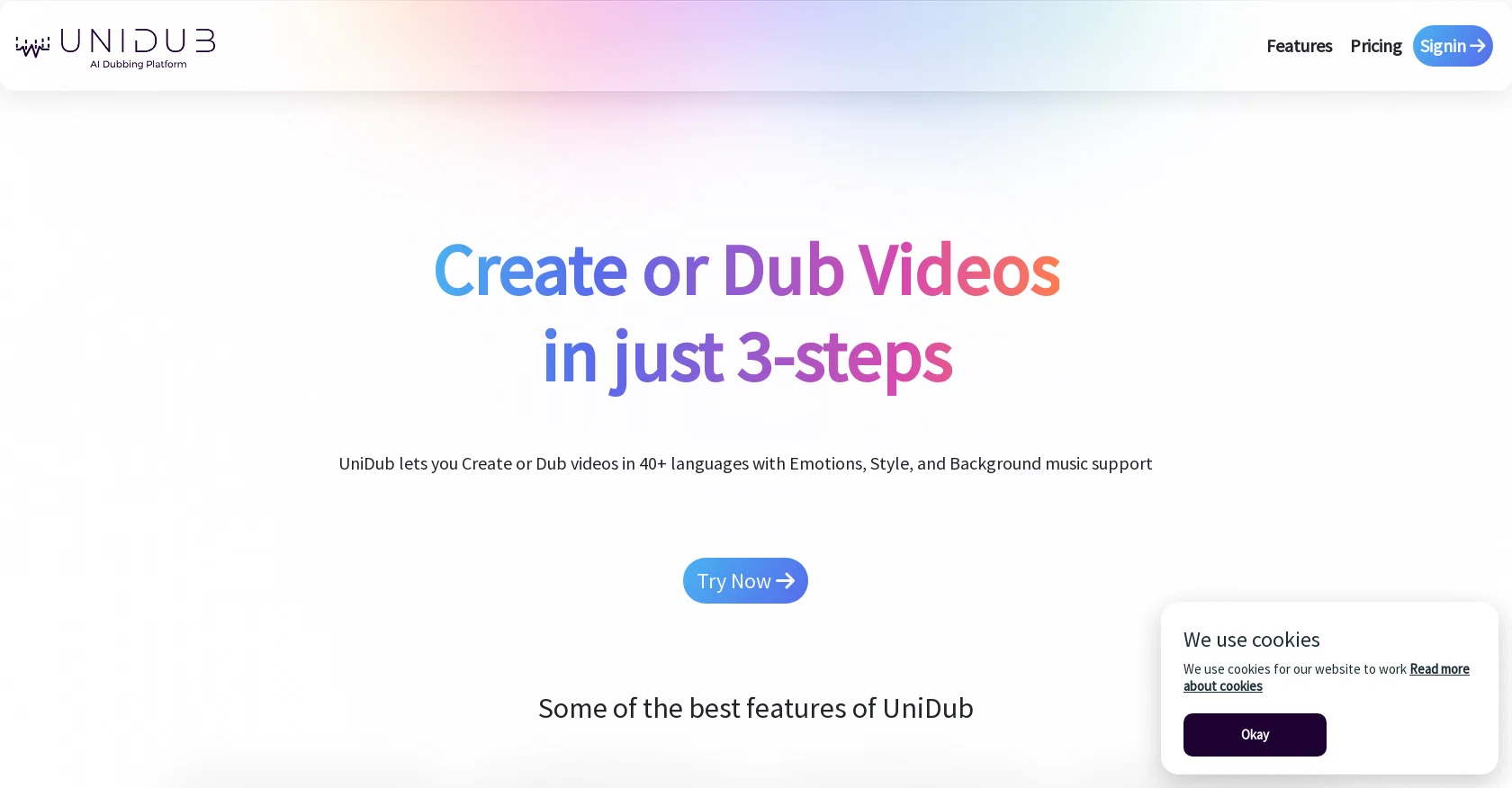 UniDub screenshot