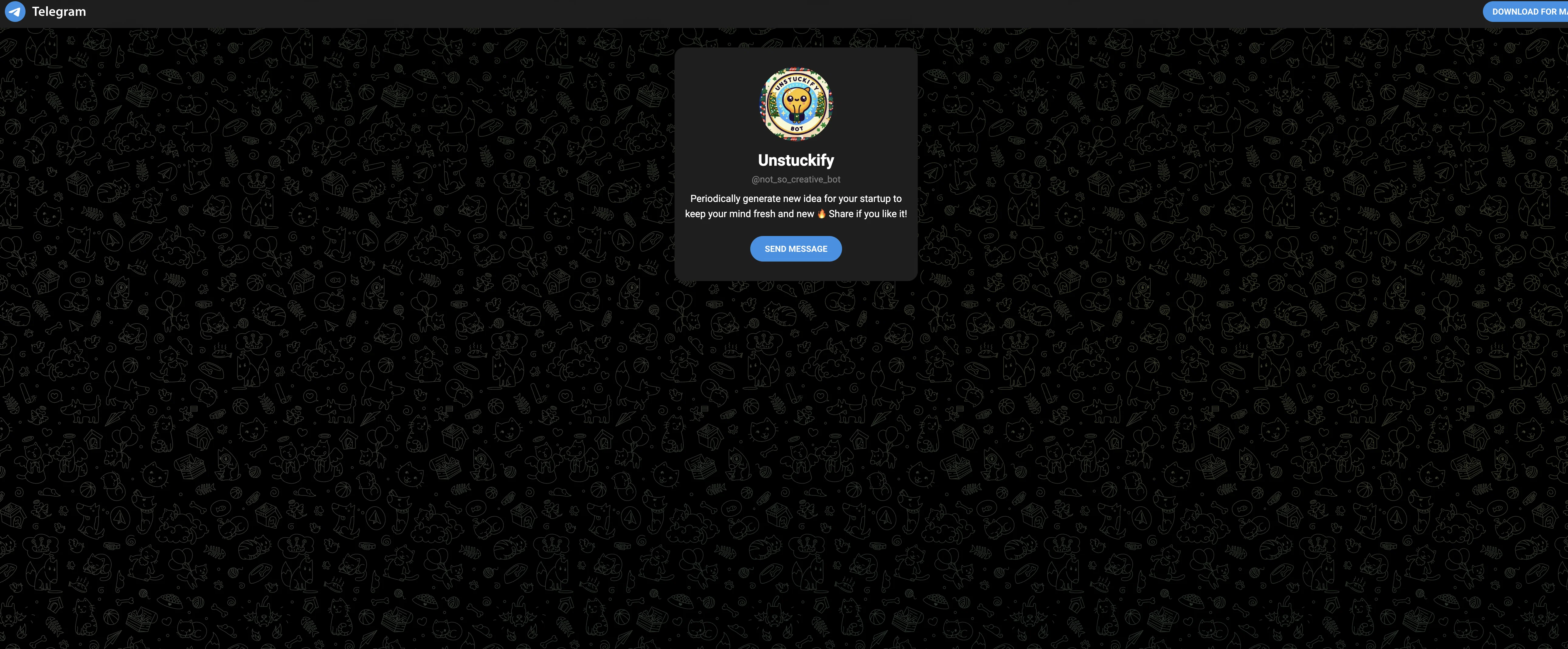 Unstuckify screenshot