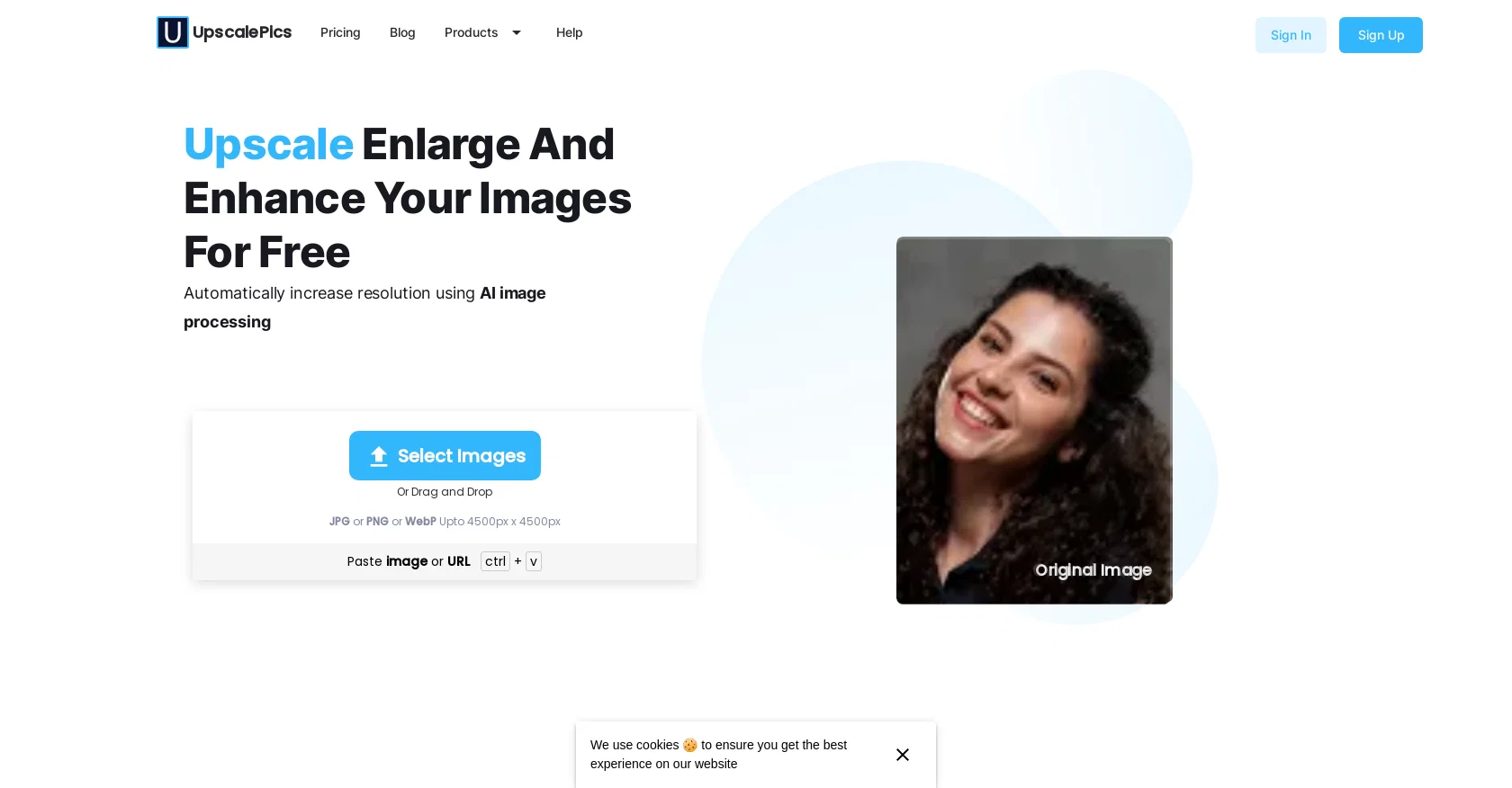 UpscalePics screenshot