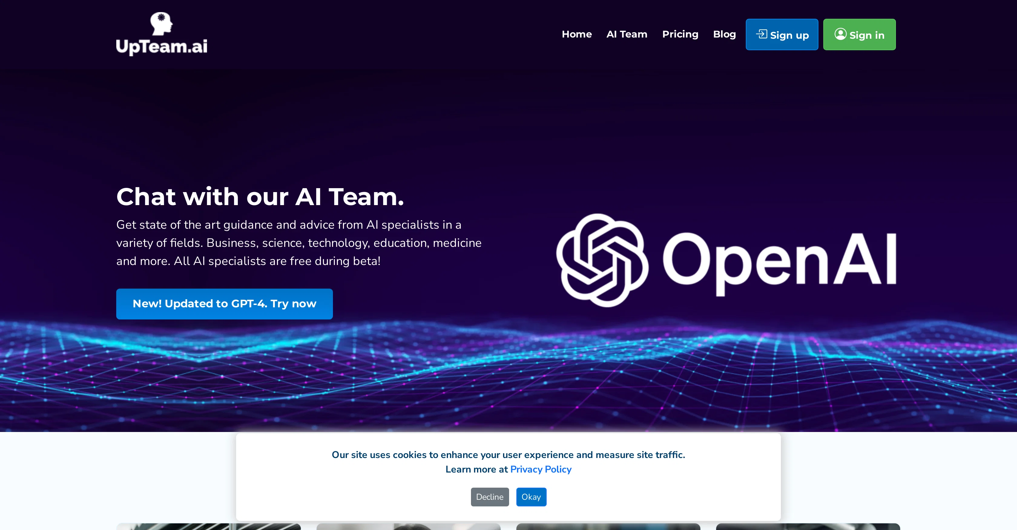 UpTeam screenshot