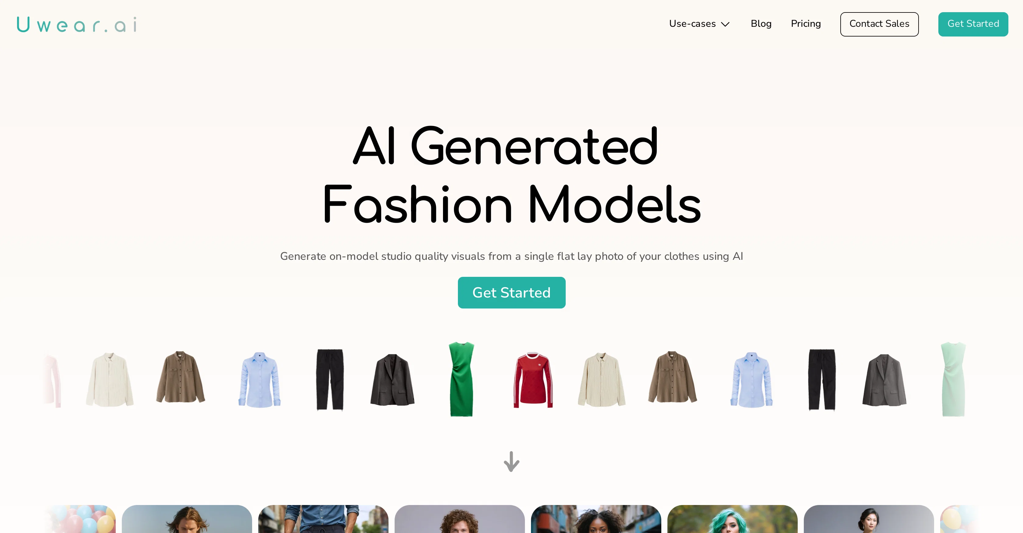 Uwear screenshot