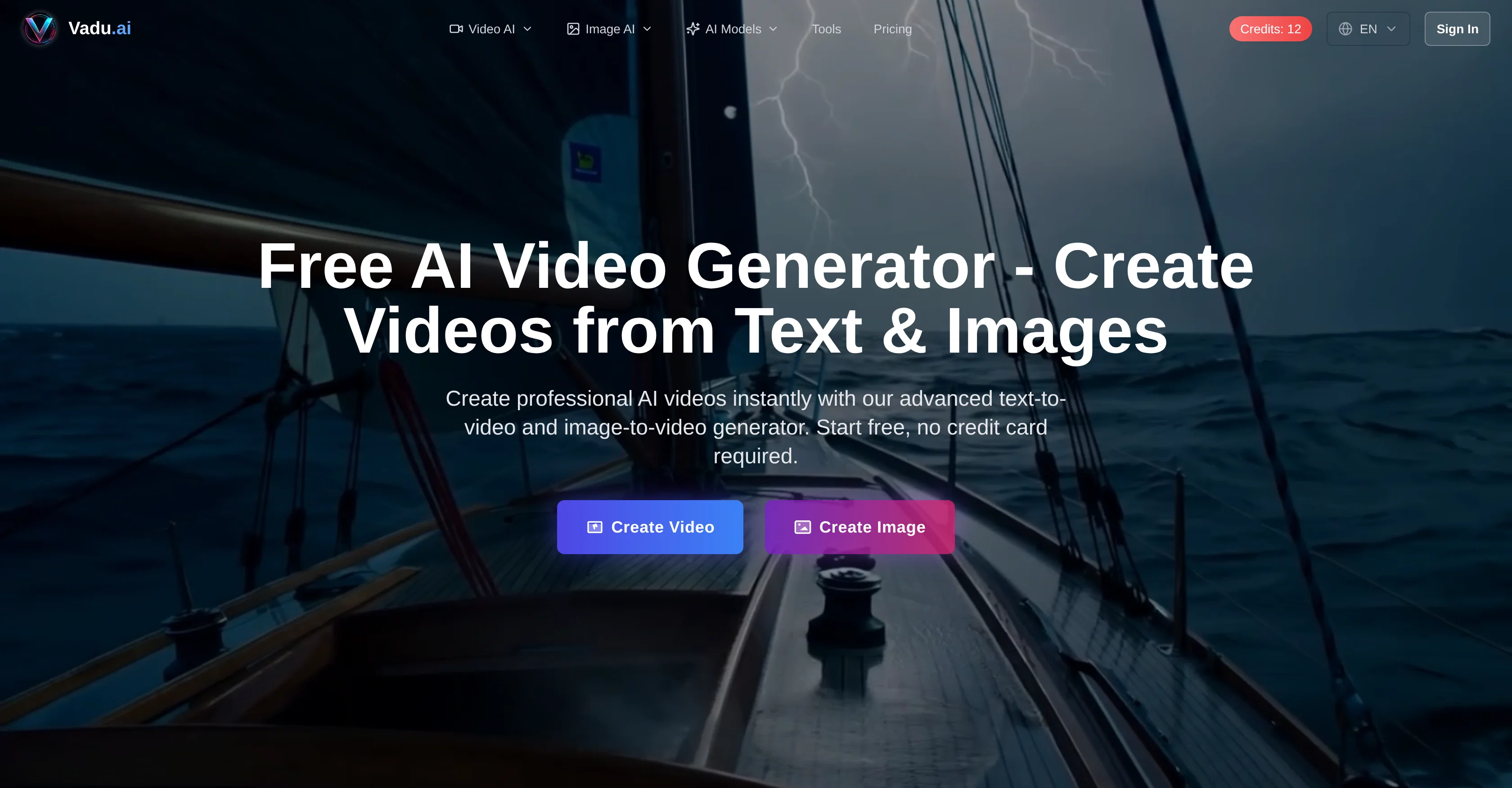 Vadu AI screenshot