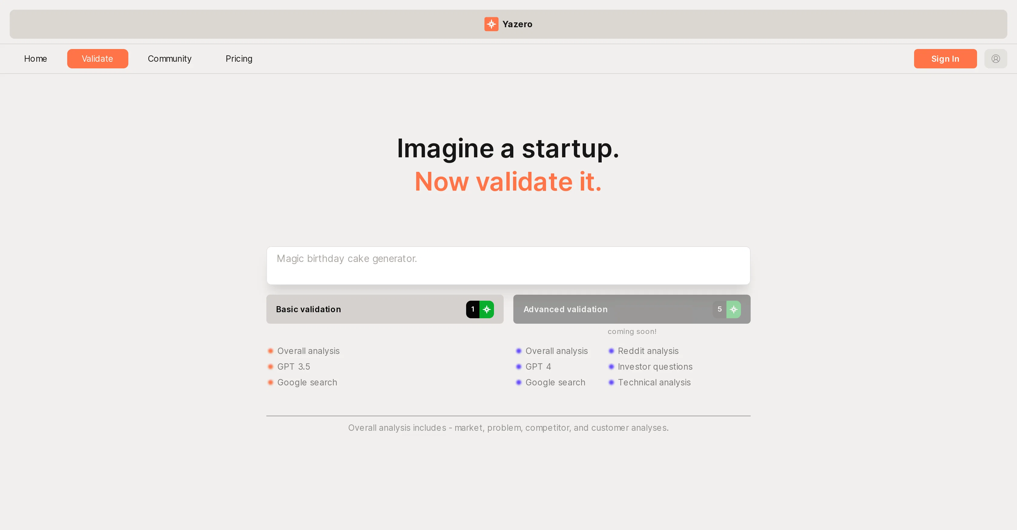 Validator by Yazero screenshot